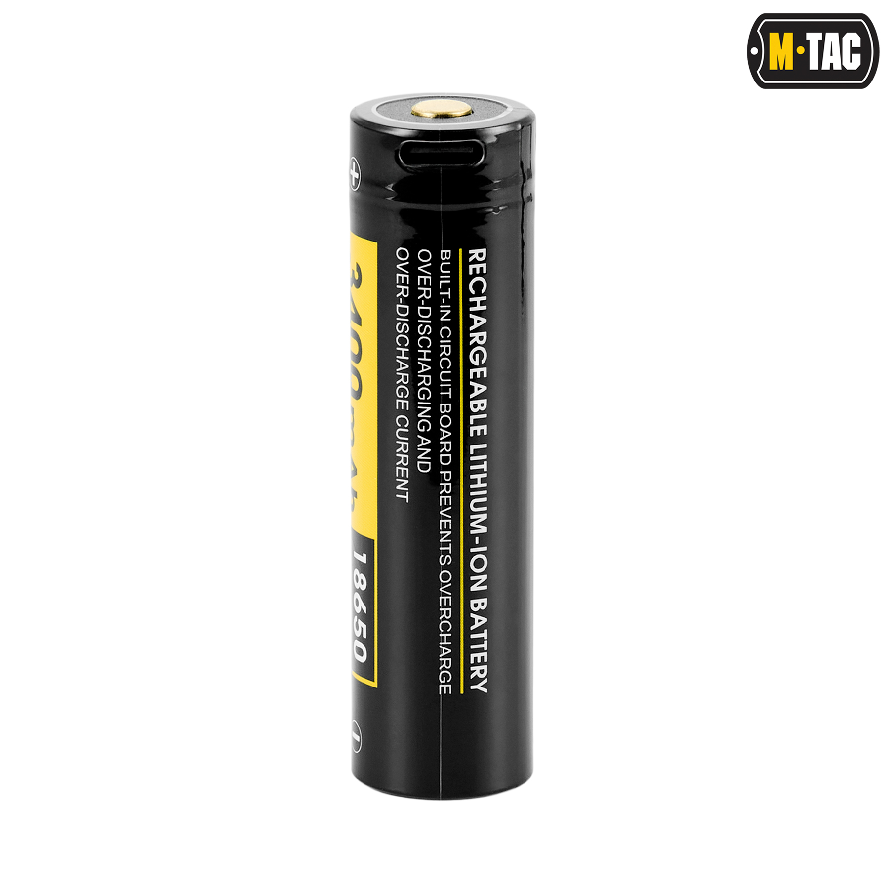 M-Tac аккумулятор 18650 3400 mah USB RC34 — 3