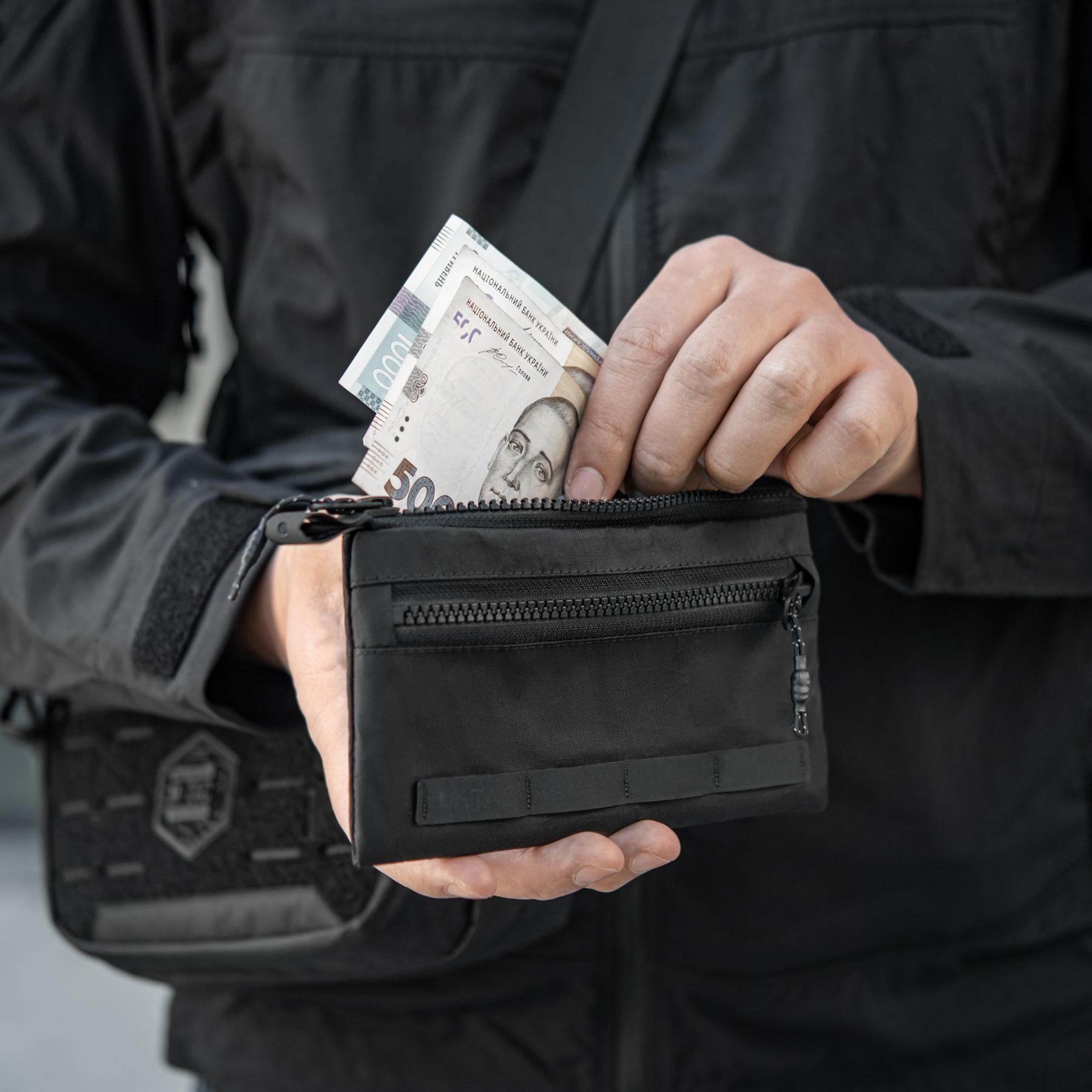 M-Tac кошелек горизонтальный X-Pac Elite Black — 23