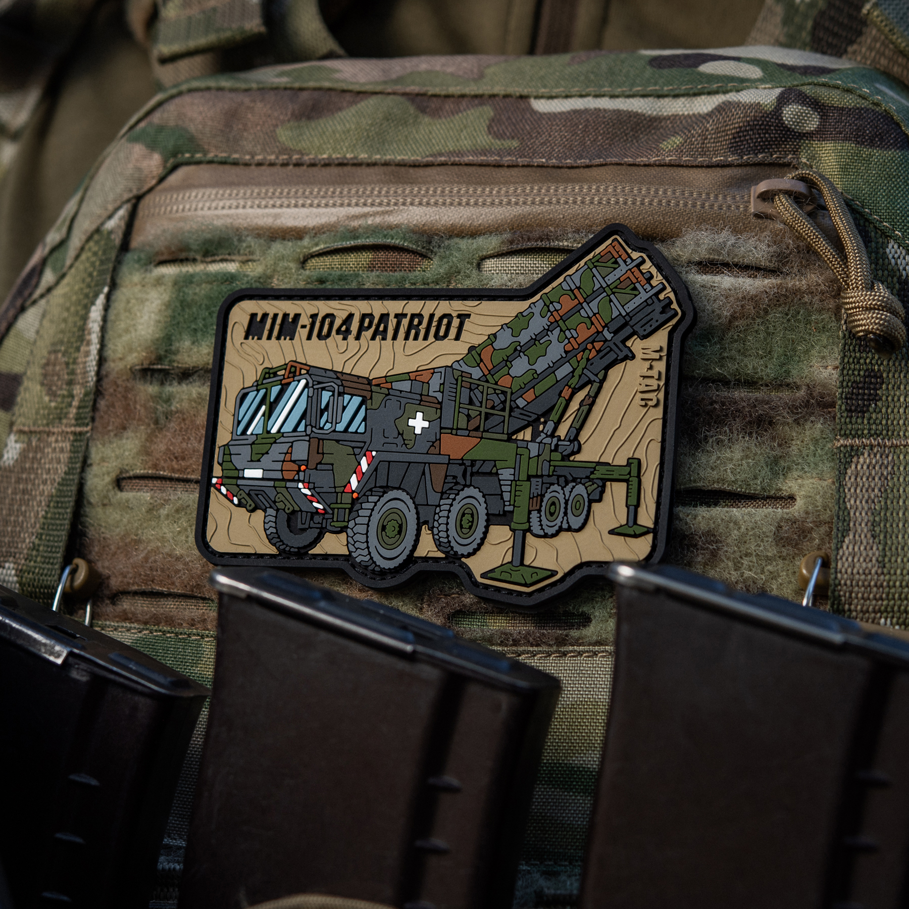 M-Tac нашивка MIM-104 Patriot (PVC) — 6