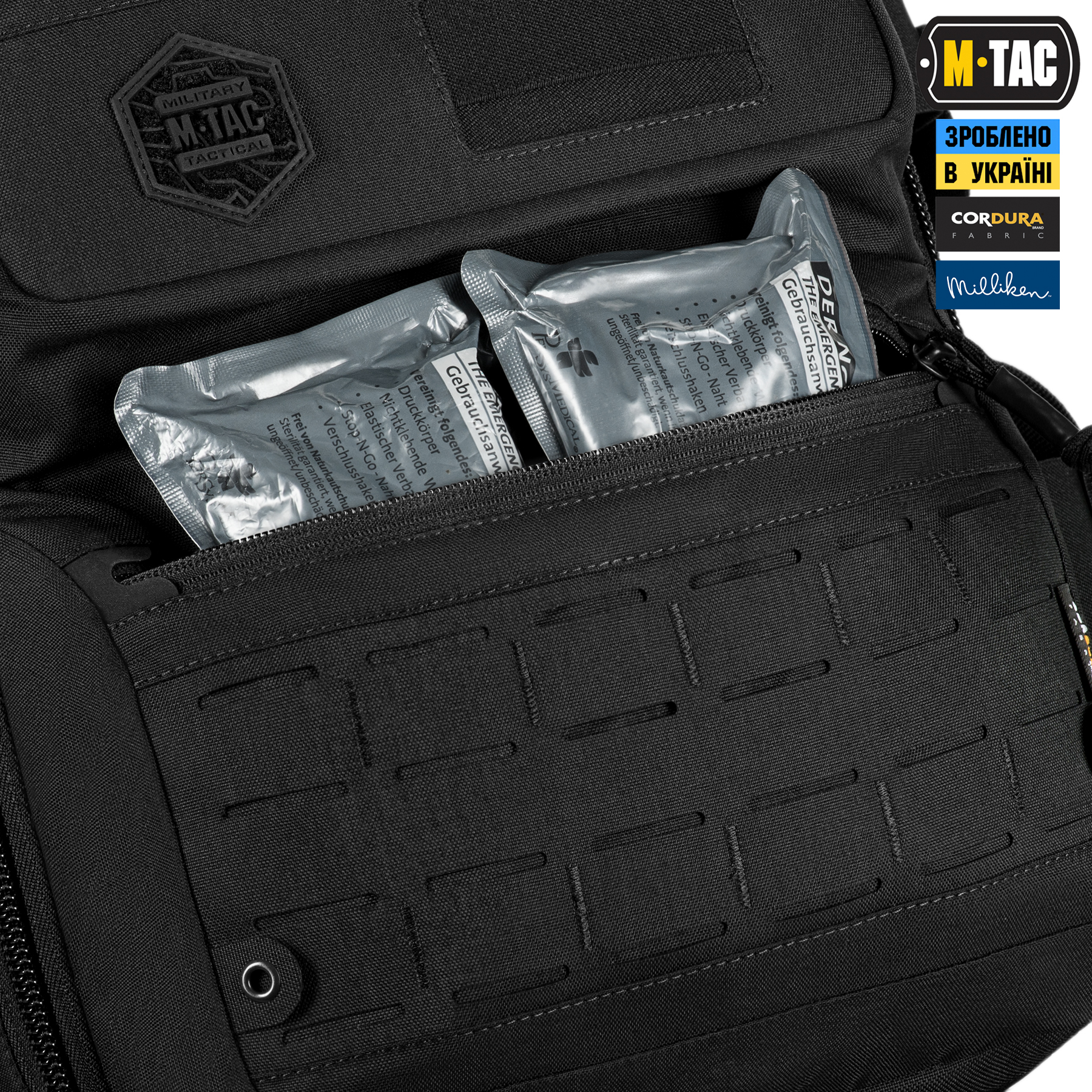 M-Tac рюкзак боевого медика Elite Black — 31