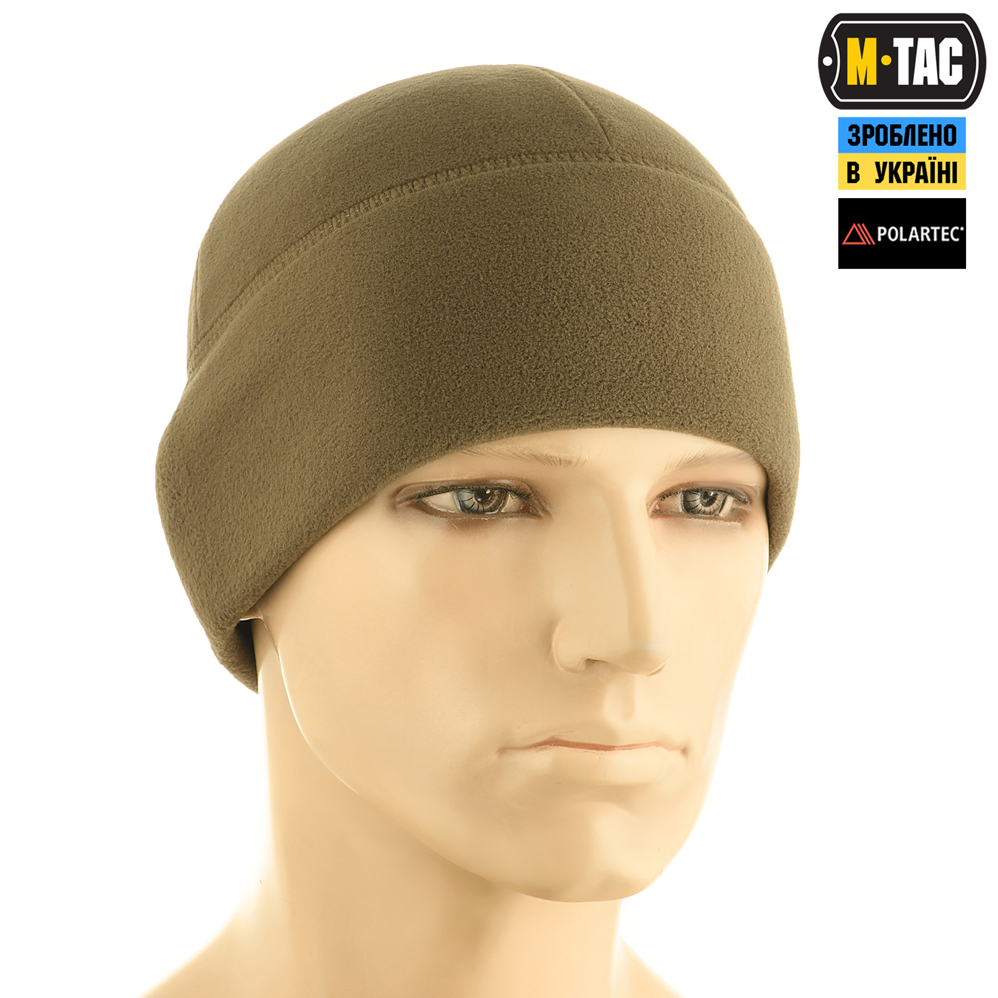 M-Tac шапка Watch Cap флис Polartec Dark Olive — 4