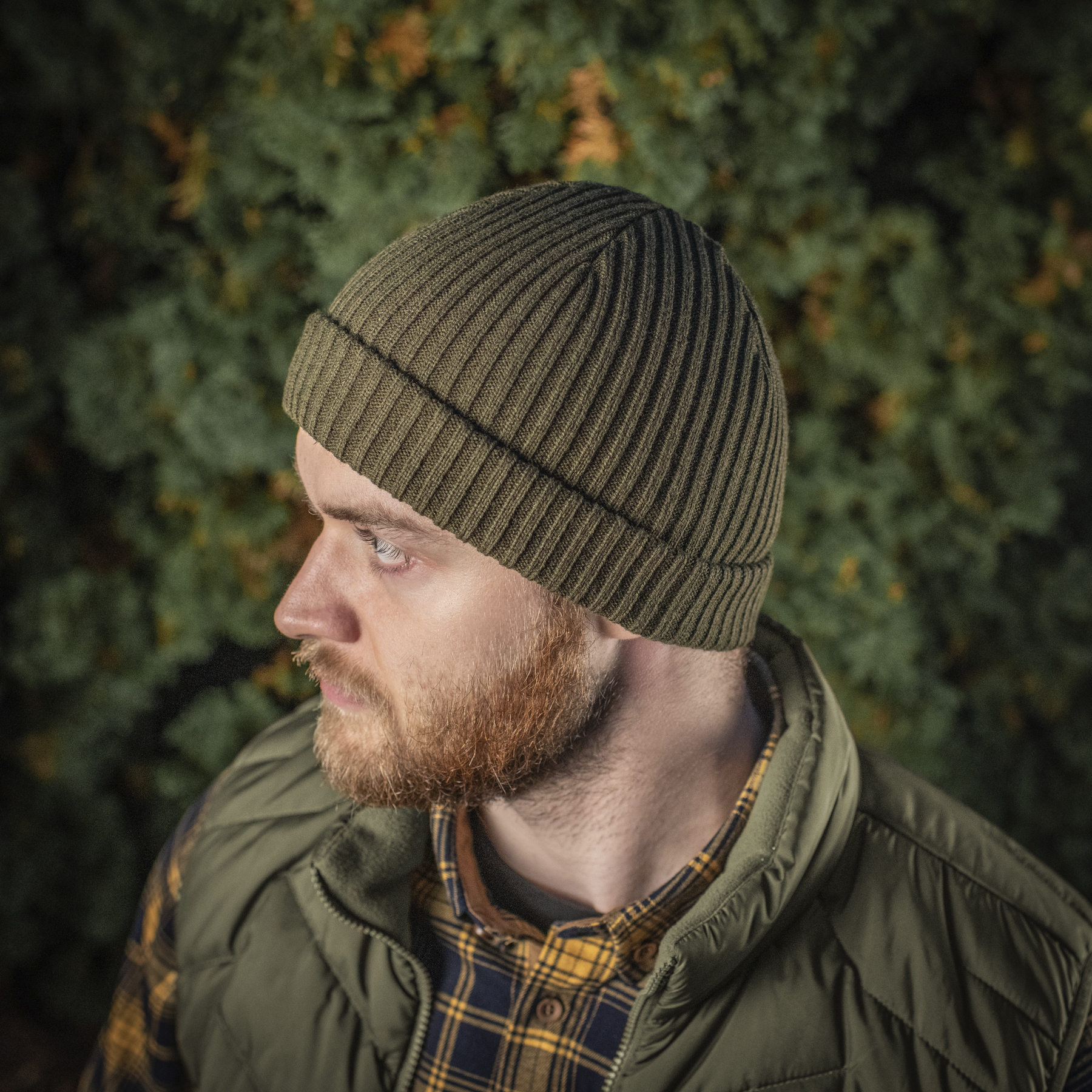M-Tac шапка вязаная 100% акрил Olive — 9
