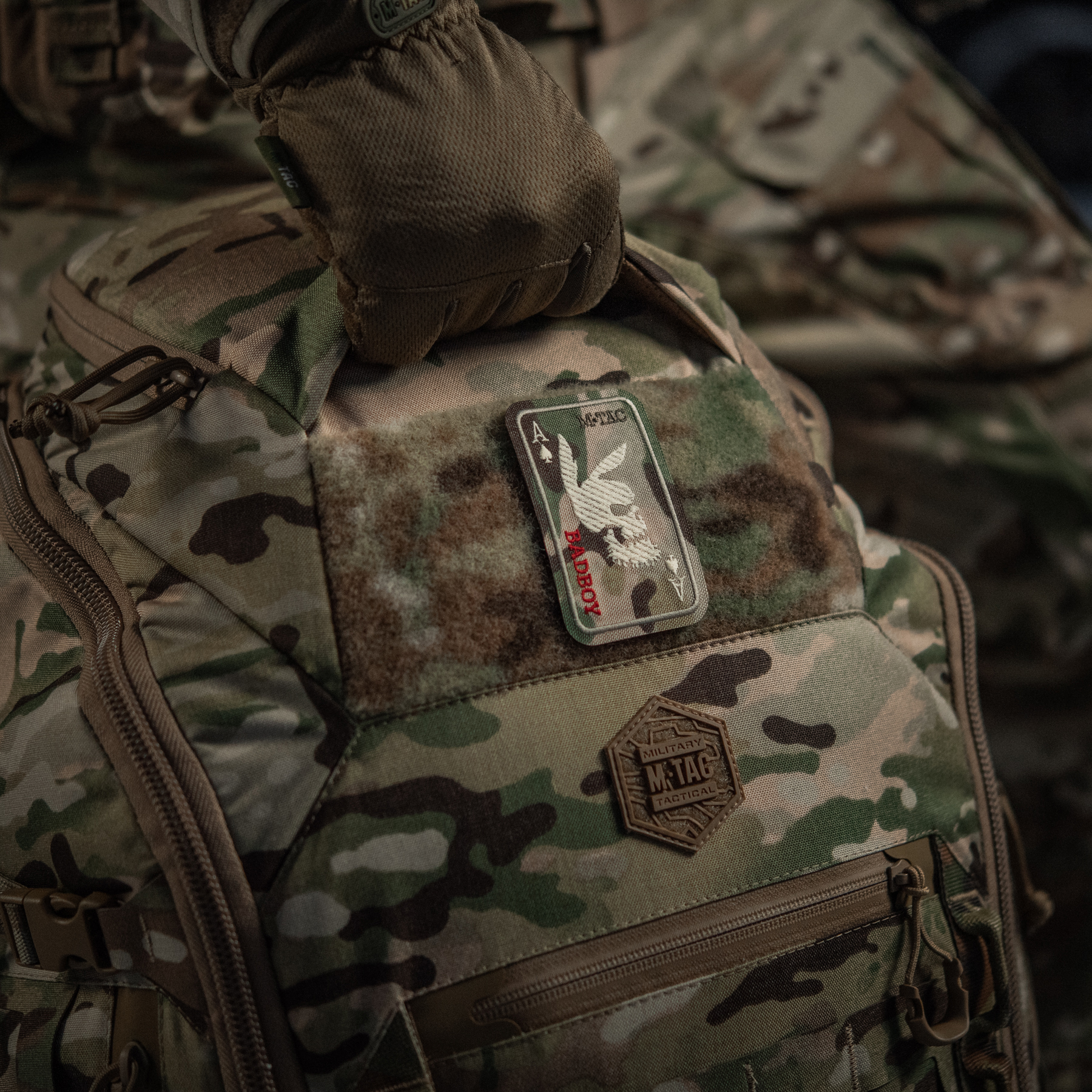 M-Tac нашивка Bad Boy (вишивка) Multicam — 11
