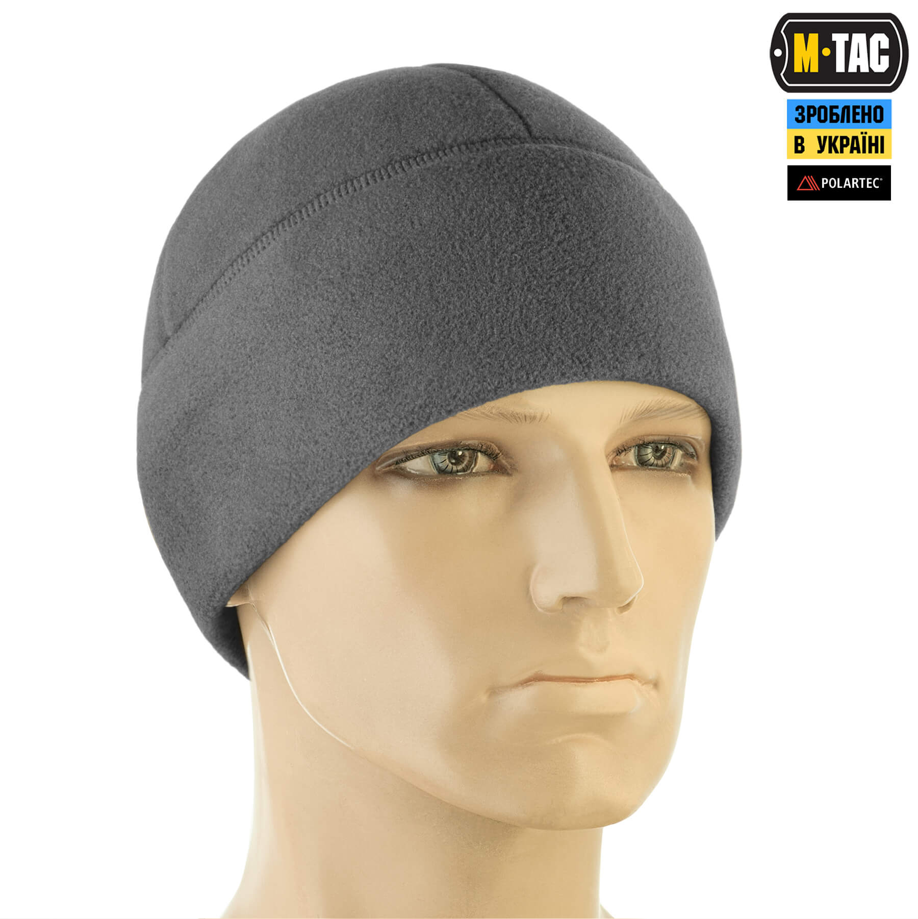 M-Tac шапка Watch Cap Polartec Cold Weather Dark Grey — 4