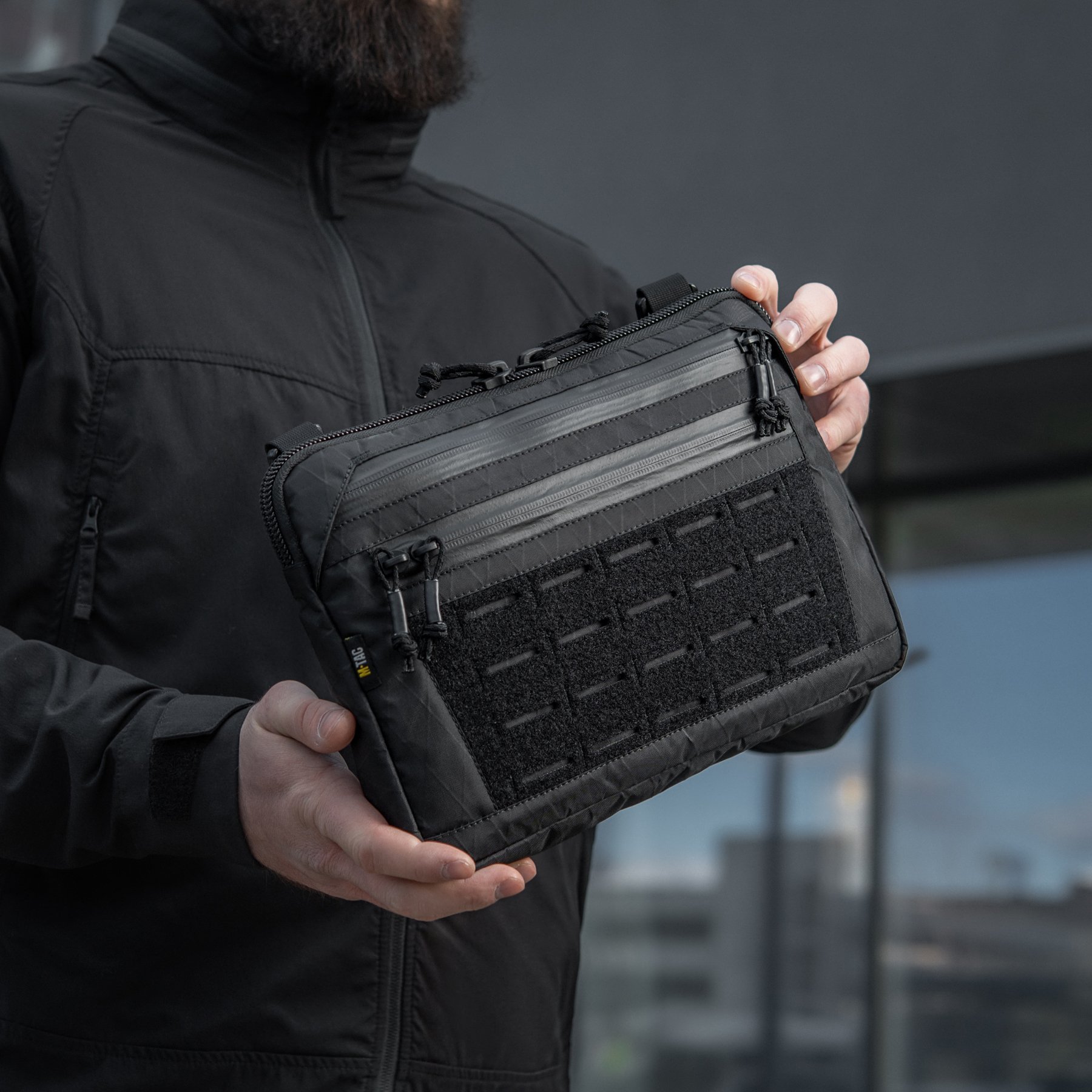 M-Tac сумка Admin Bag Medium X-Pac Elite з липучкою Black — 23