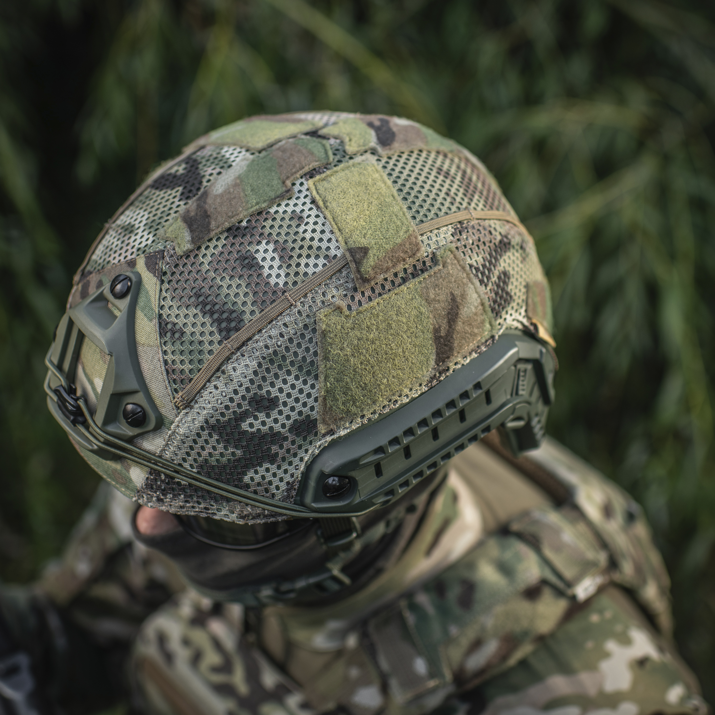 M-Tac кавер на шлем под Shroud Multicam — 23