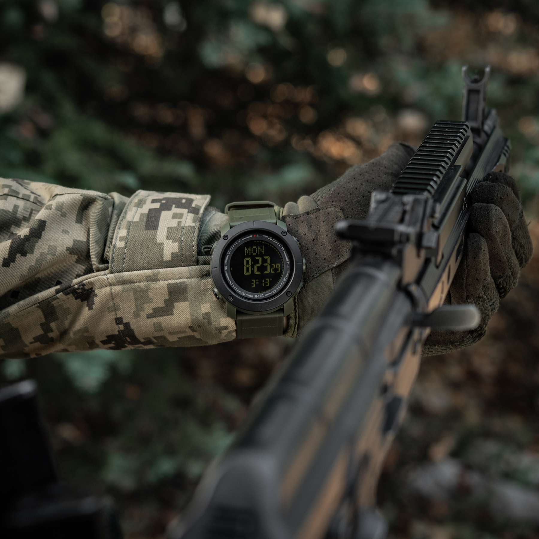 M-Tac часы тактические с компасом 2095 Army Green — 11