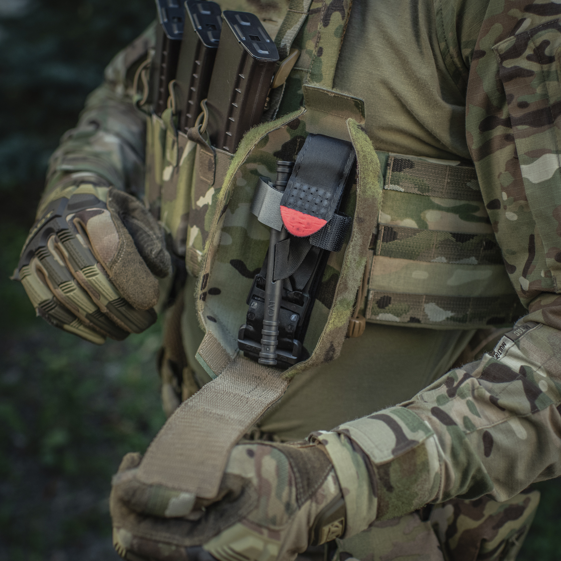 M-Tac подсумок для турникета закрытый FLAP Multicam — 22