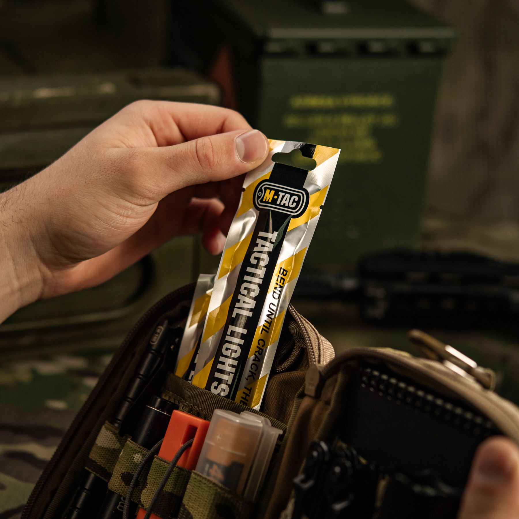 M-Tac химсвет 15 см зелёный — 7