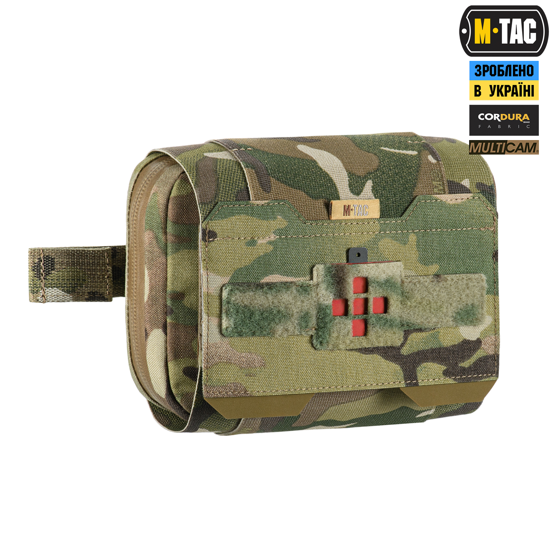 M-Tac подсумок медицинский горизонтальный Large Elite Multicam — 4