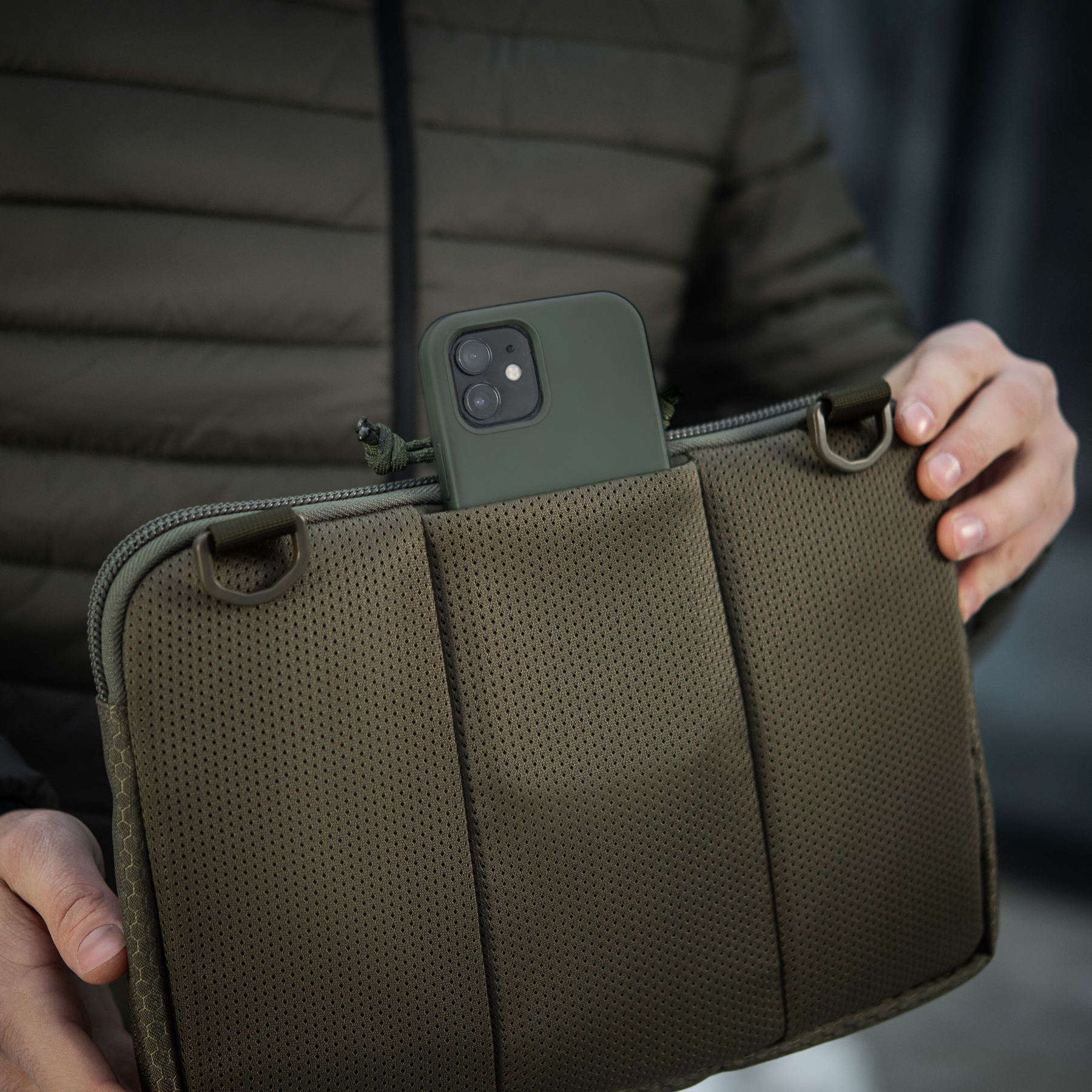 M-Tac сумка Admin Bag Medium Elite с липучкой Hex Ranger Green — 25