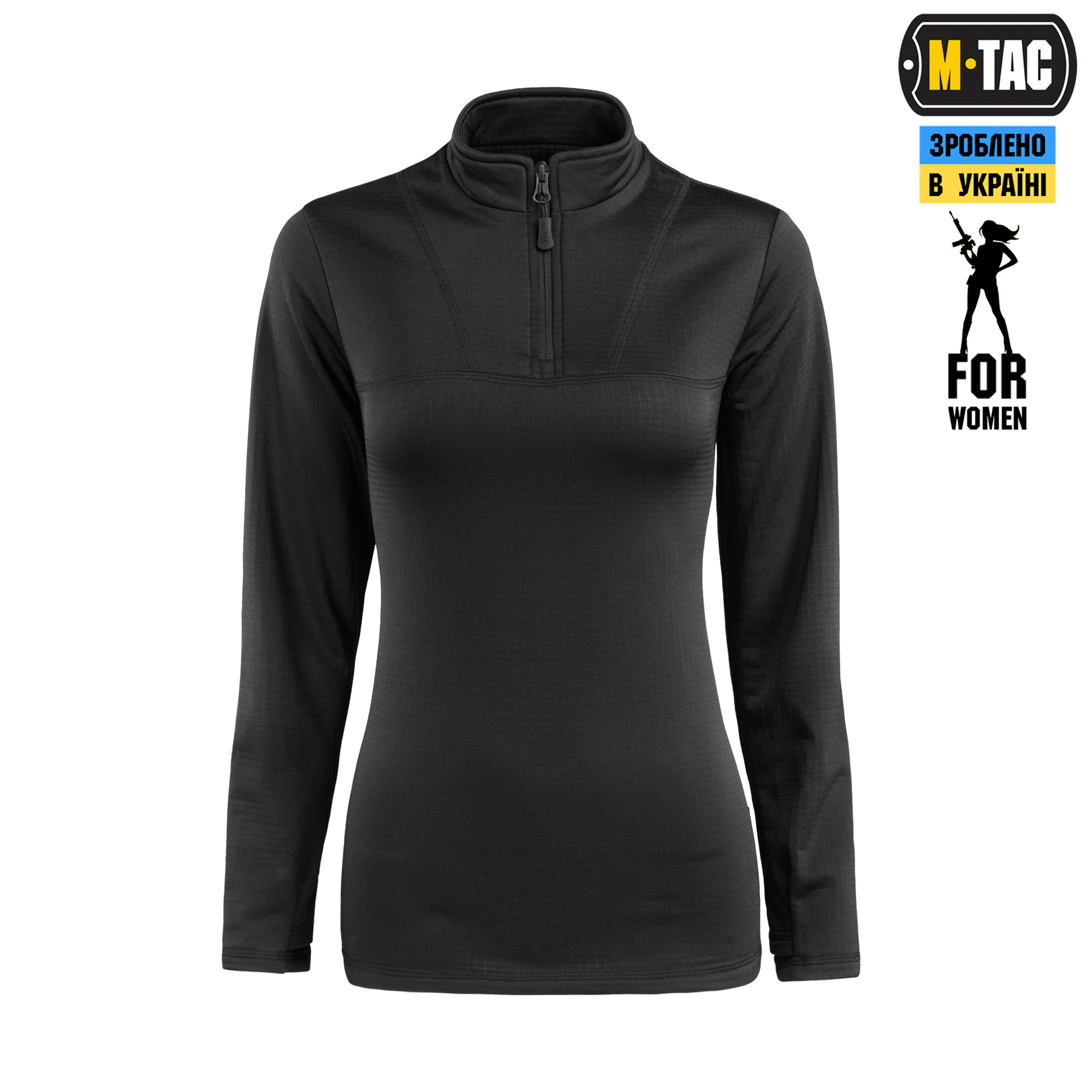M-Tac терморубашка флис Delta Level 2 Lady Black — 3