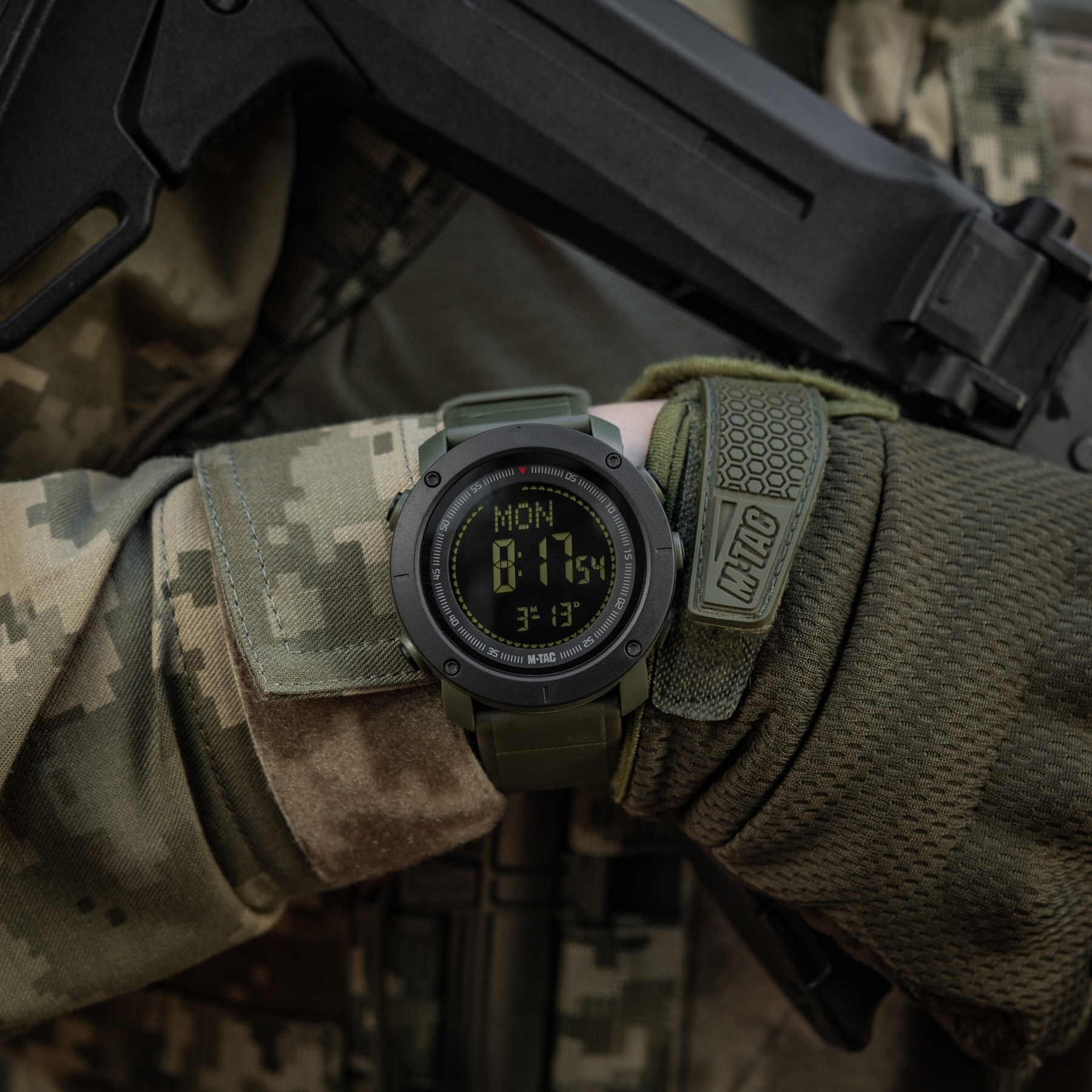 M-Tac часы тактические с компасом 2095 Army Green — 10