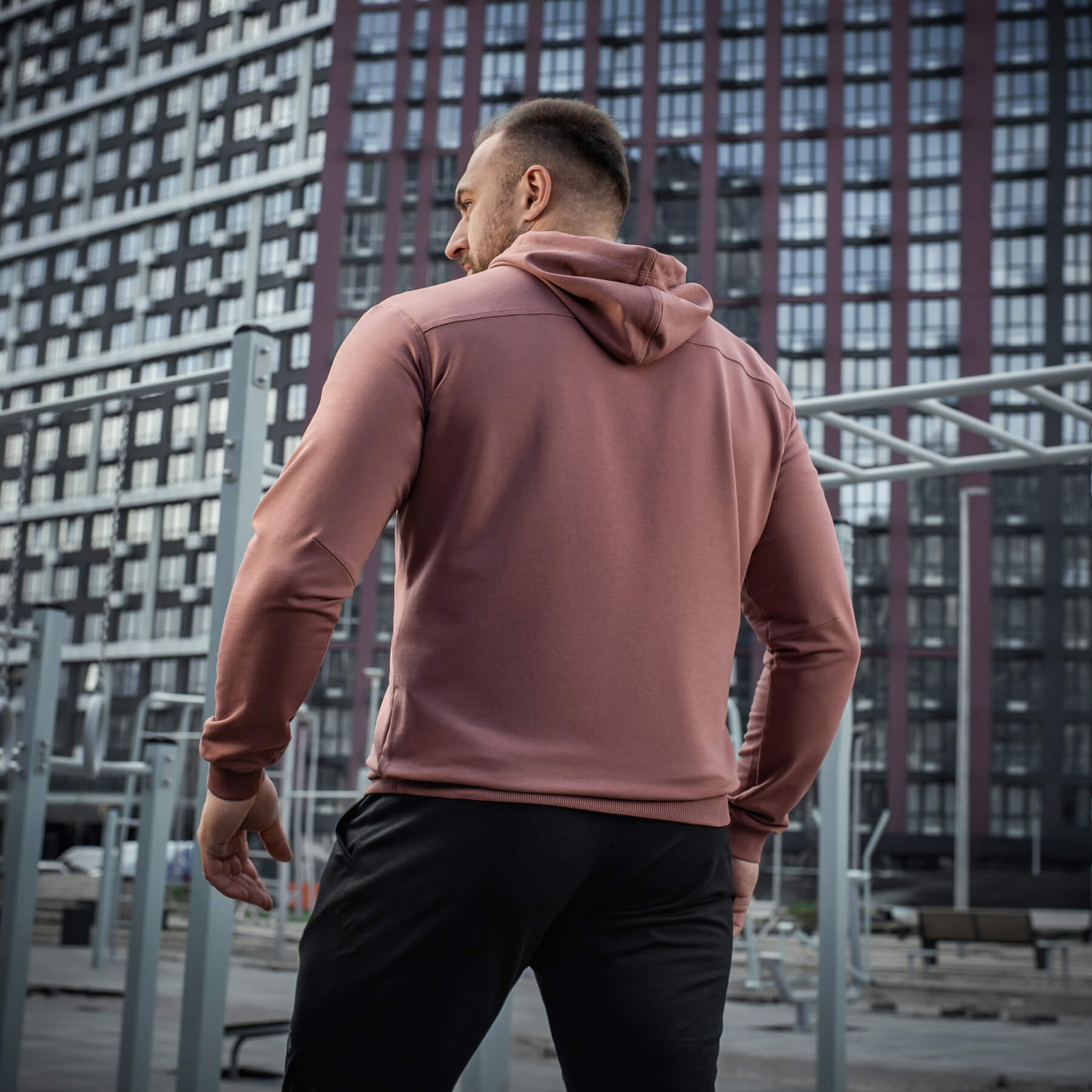 M-Tac кофта Hoodie Born by Revolution Ash Rose — 9