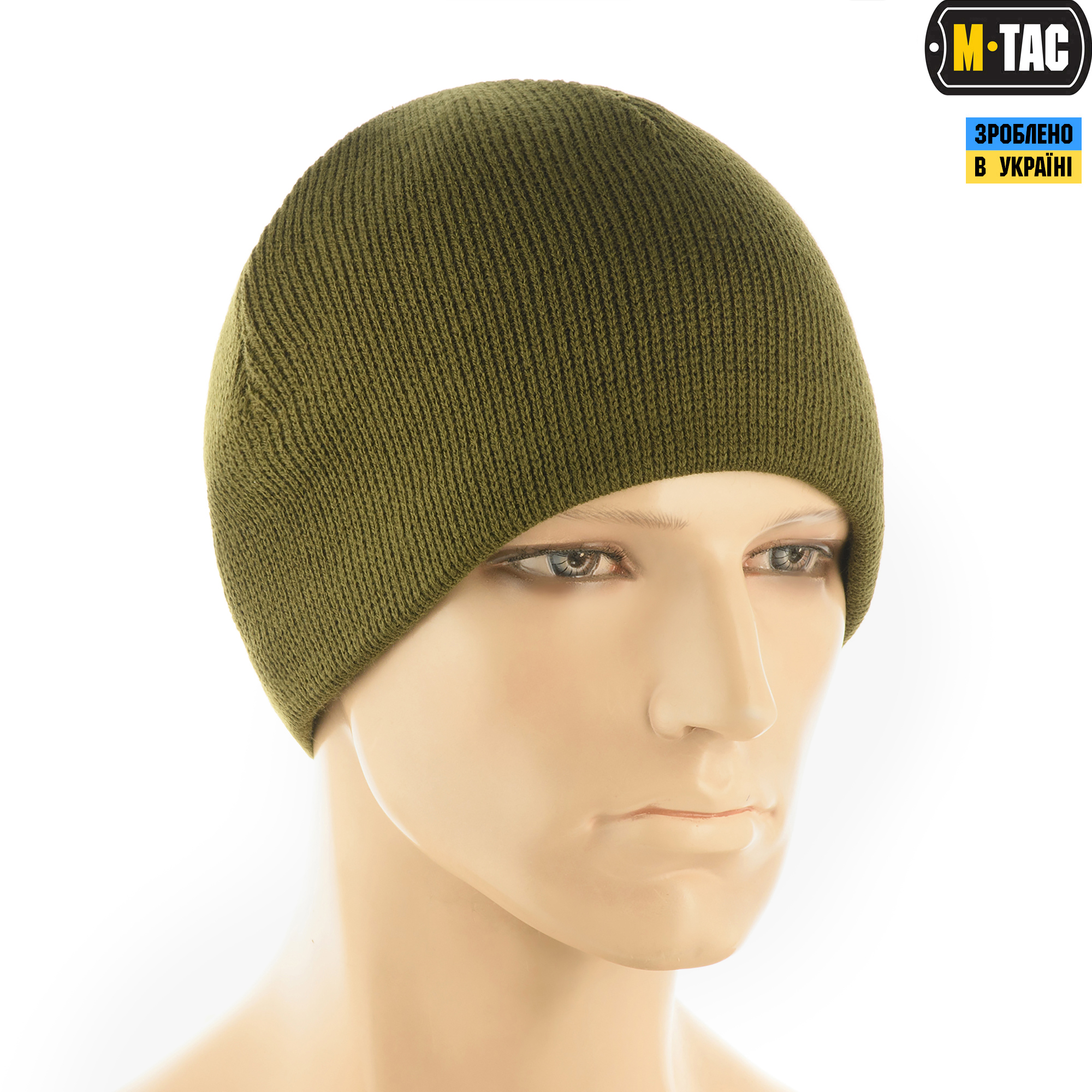 M-Tac шапка акрил/флис Olive — 4
