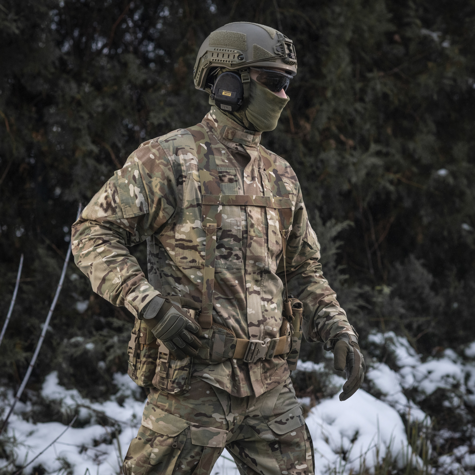 M-Tac ремни плечевые для тактического пояса Elite Multicam — 10