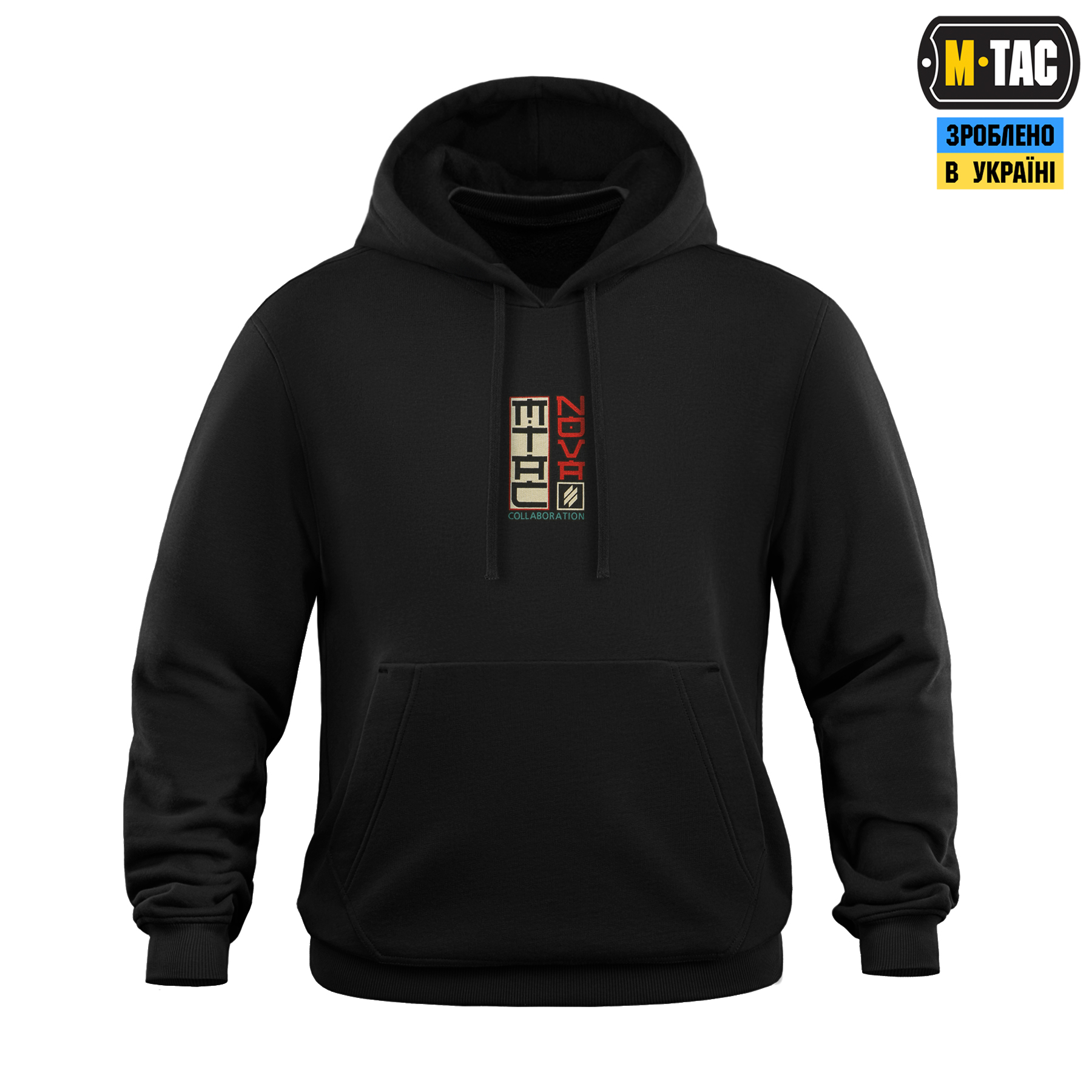M-Tac кофта Hoodie Cotton Hard Вивозь Життя Black — 4