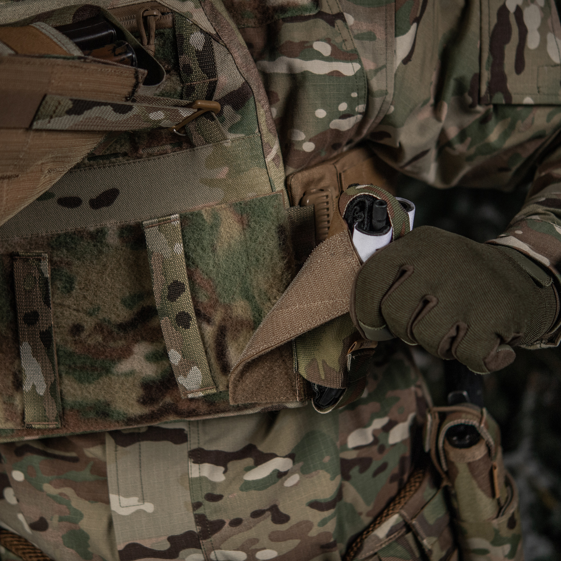 M-Tac подсумок для турникета эластичный на липучке Gen.III Multicam — 8