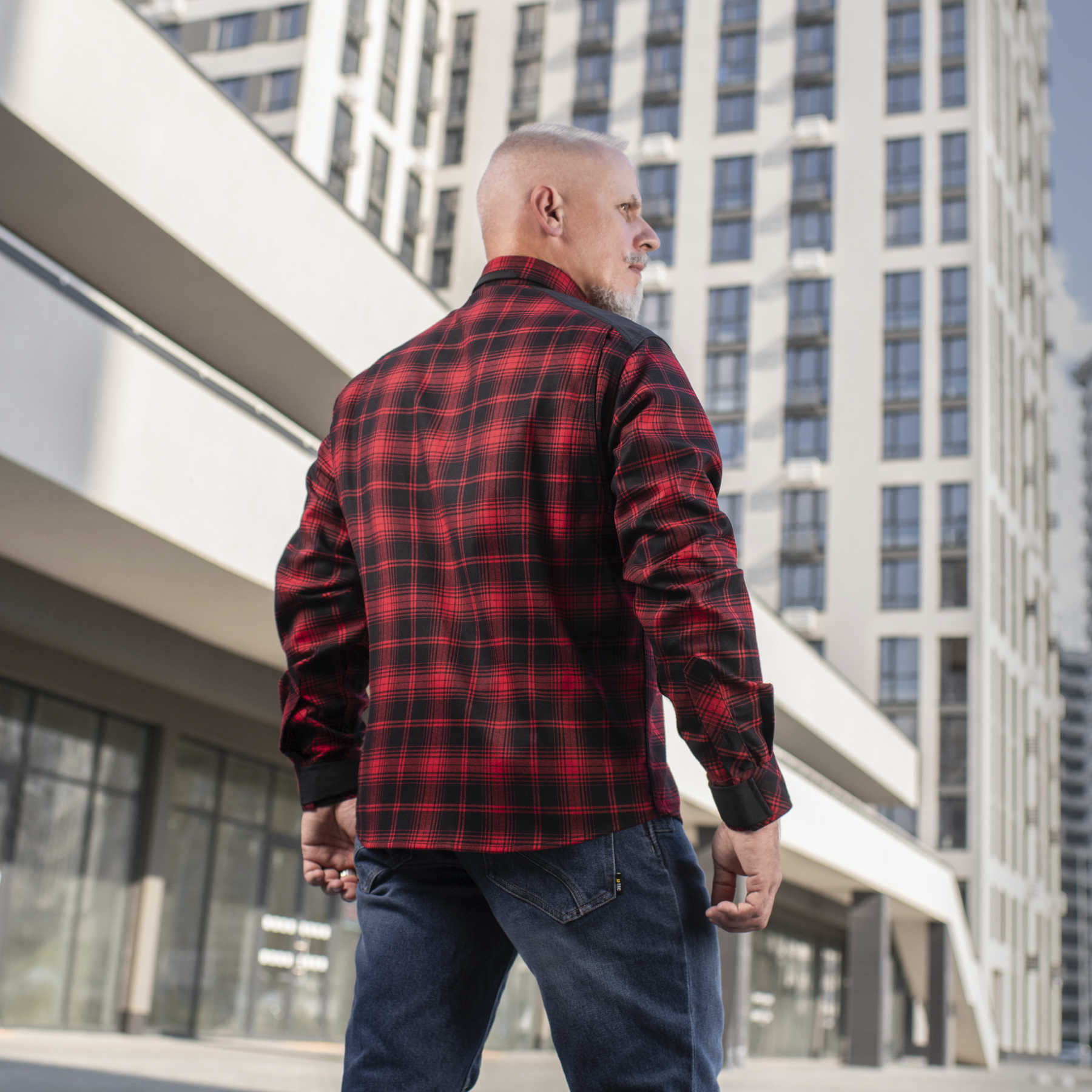 M-Tac рубашка Redneck Shirt Red/Black — 8