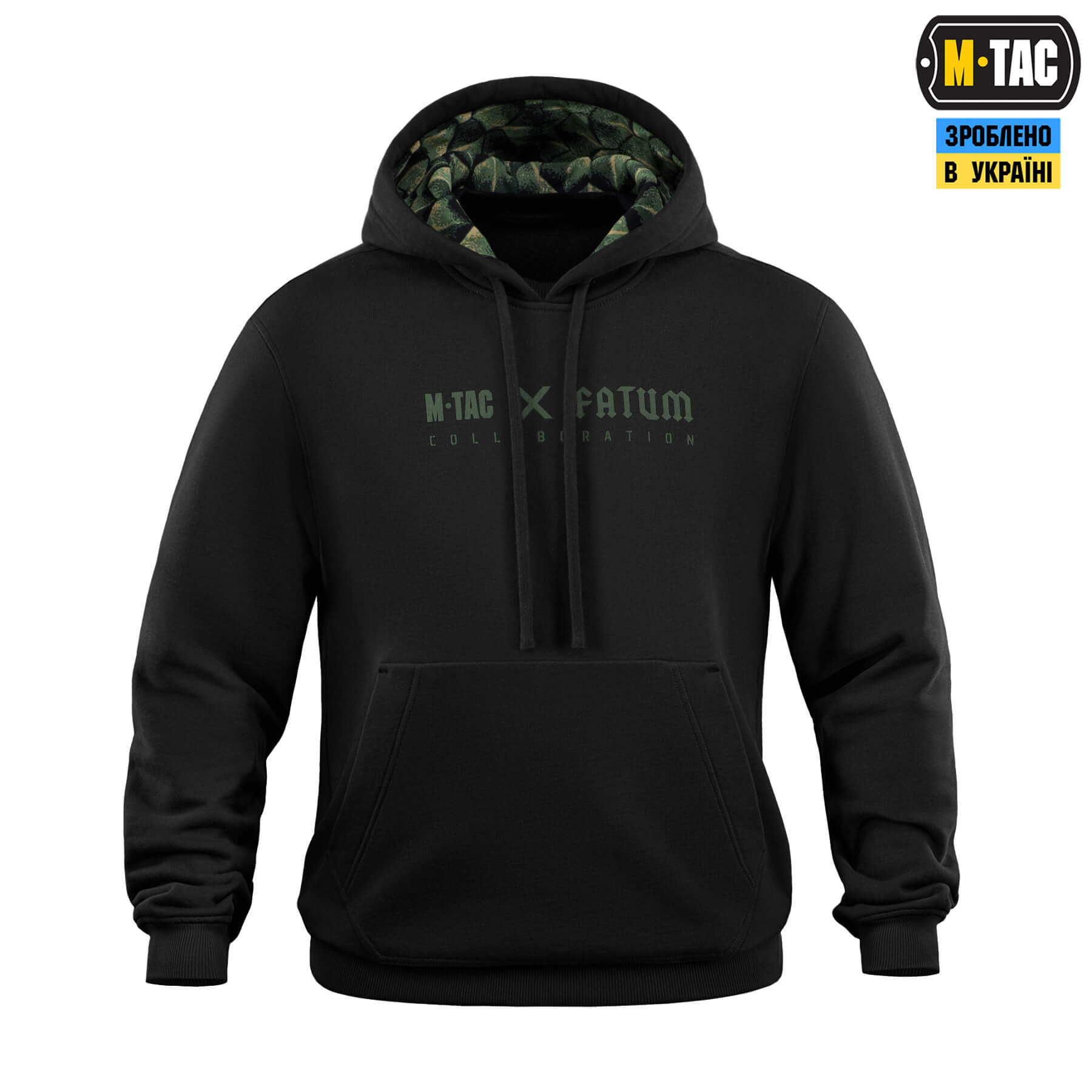 M-Tac кофта Hoodie Cotton Hard Fatum Black — 4