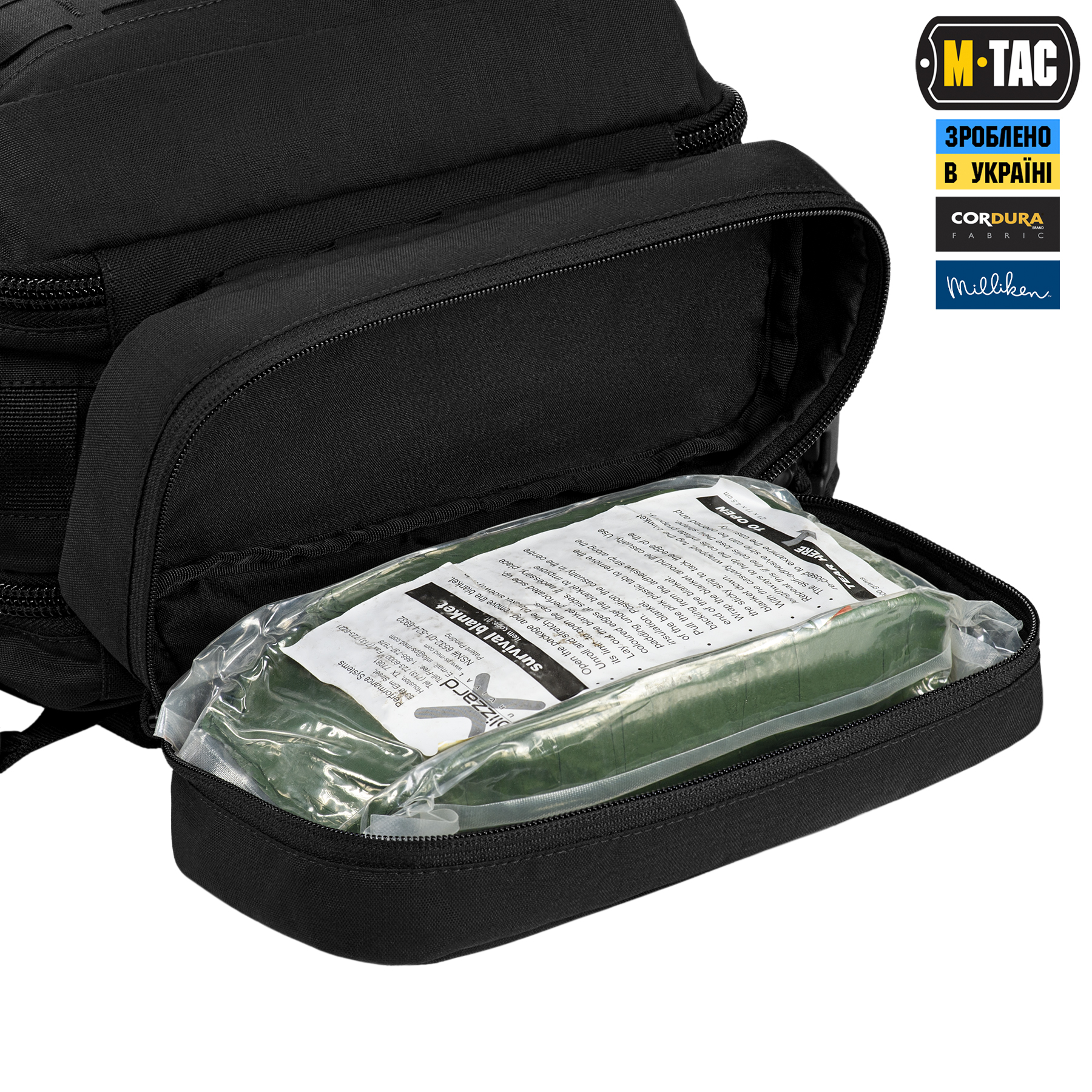 M-Tac рюкзак боевого медика Elite Black — 39