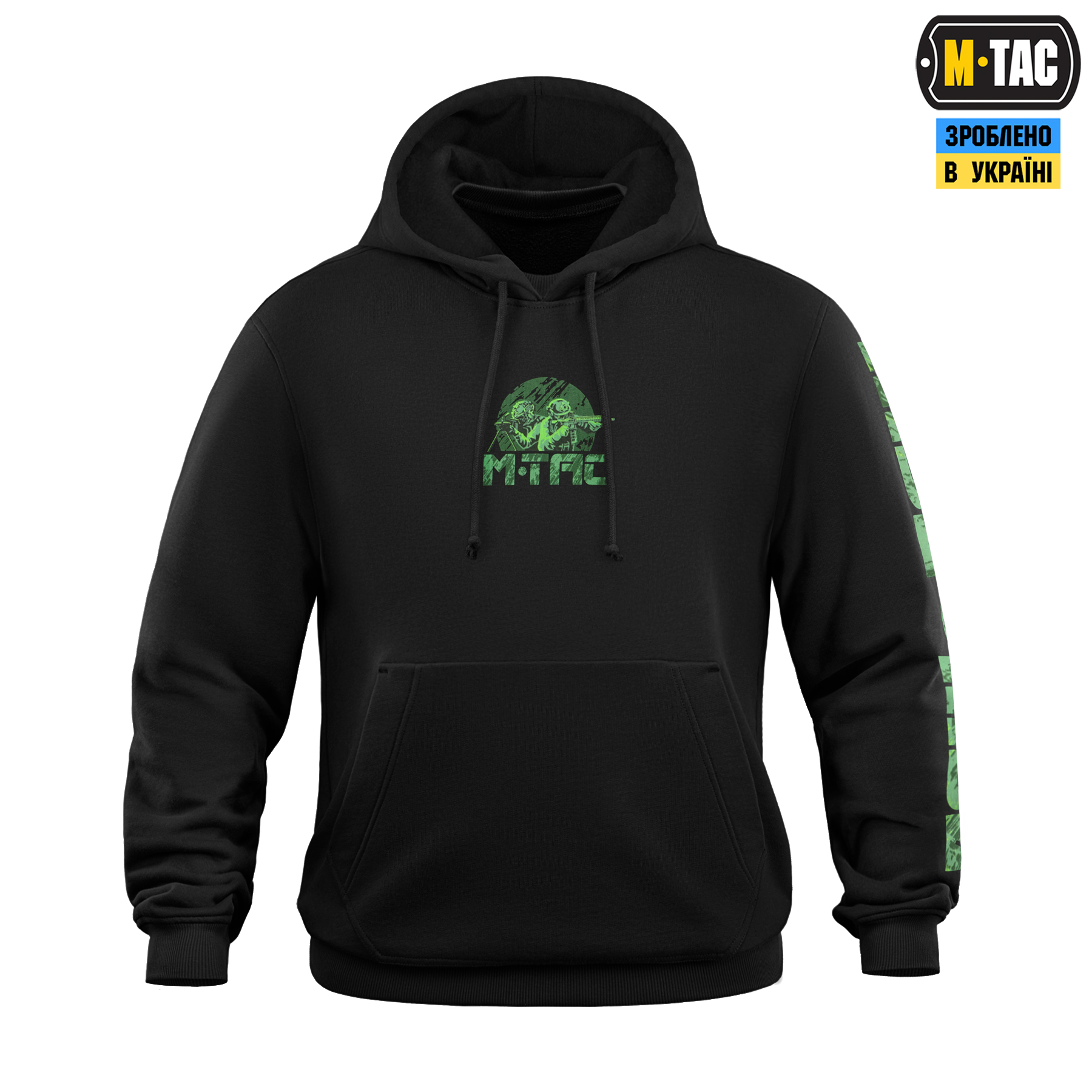 M-Tac кофта Hoodie Пліч-о-пліч Oversize Hard Black — 4
