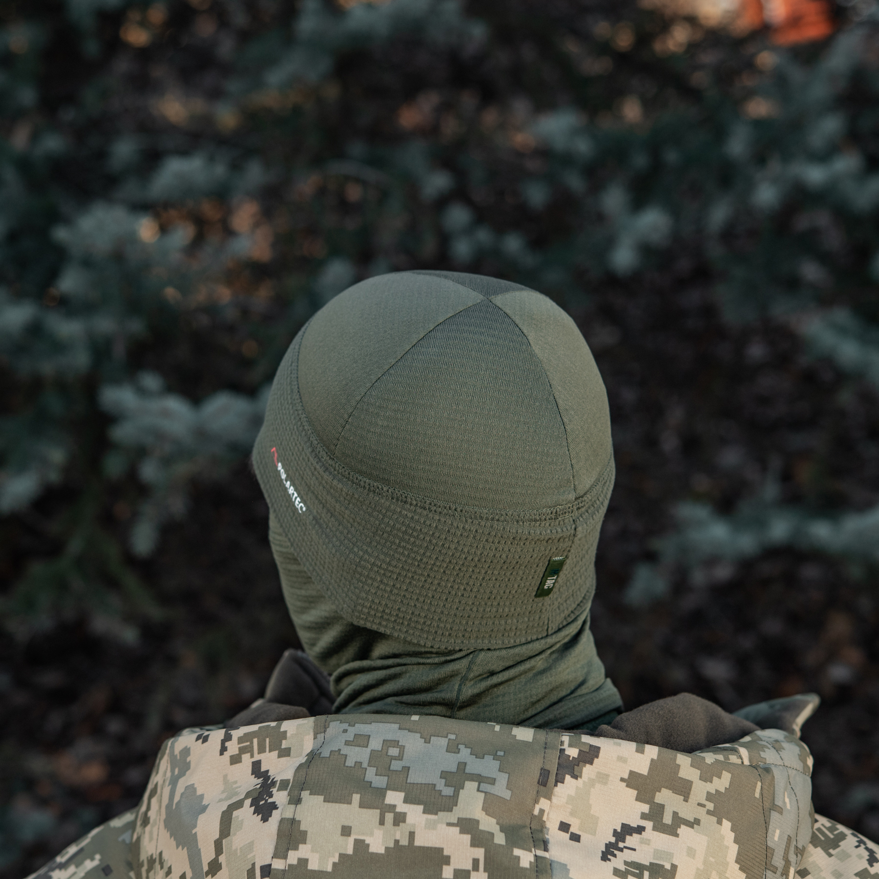 M-Tac шапка-подшлемник Polartec Army Olive — 14