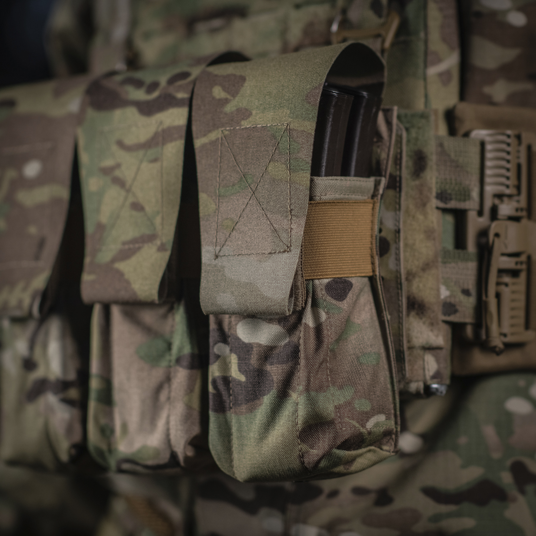 M-Tac подсумок на два магазина закрытый Multicam — 15