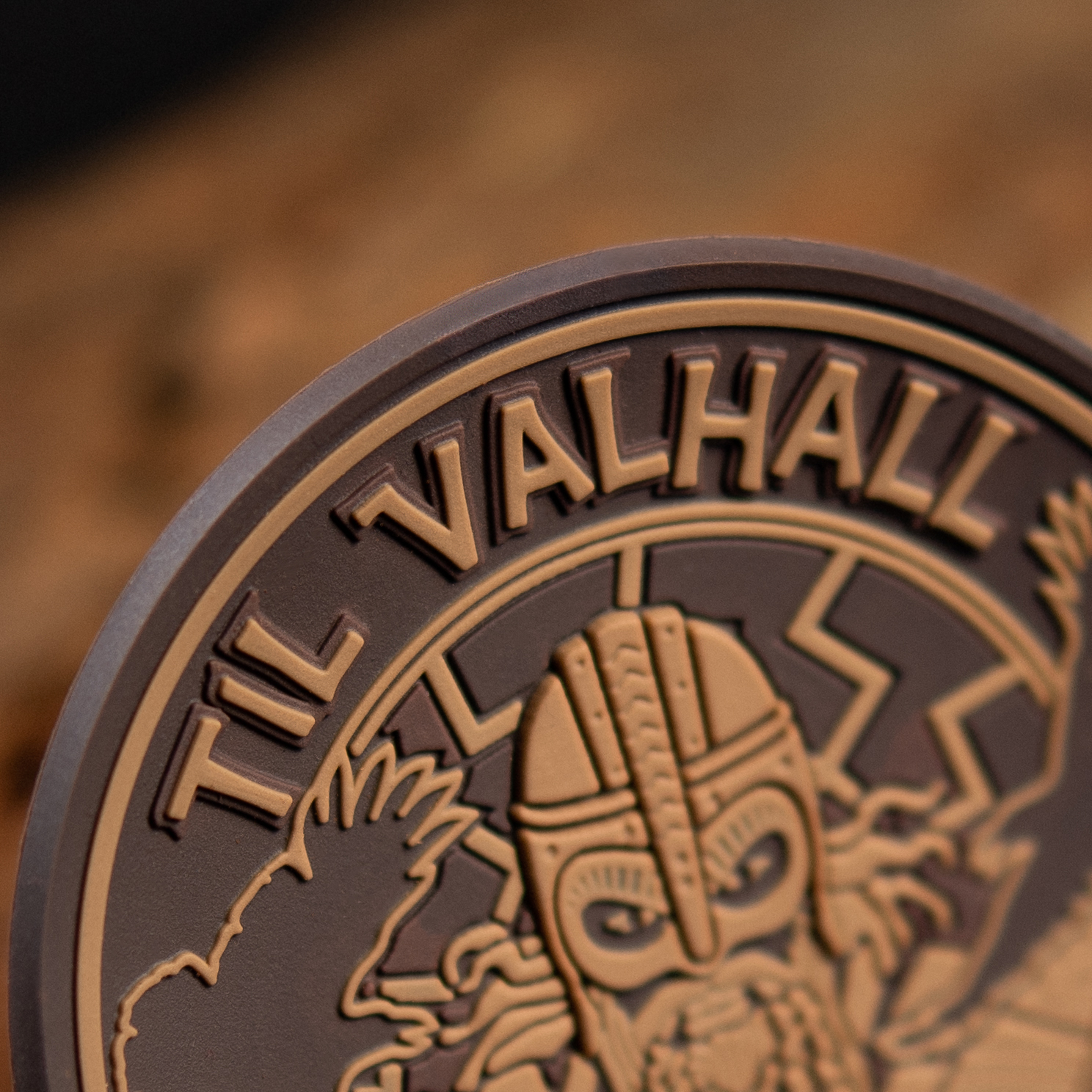 M-Tac нашивка Til Valhall PVC Coyote — 8
