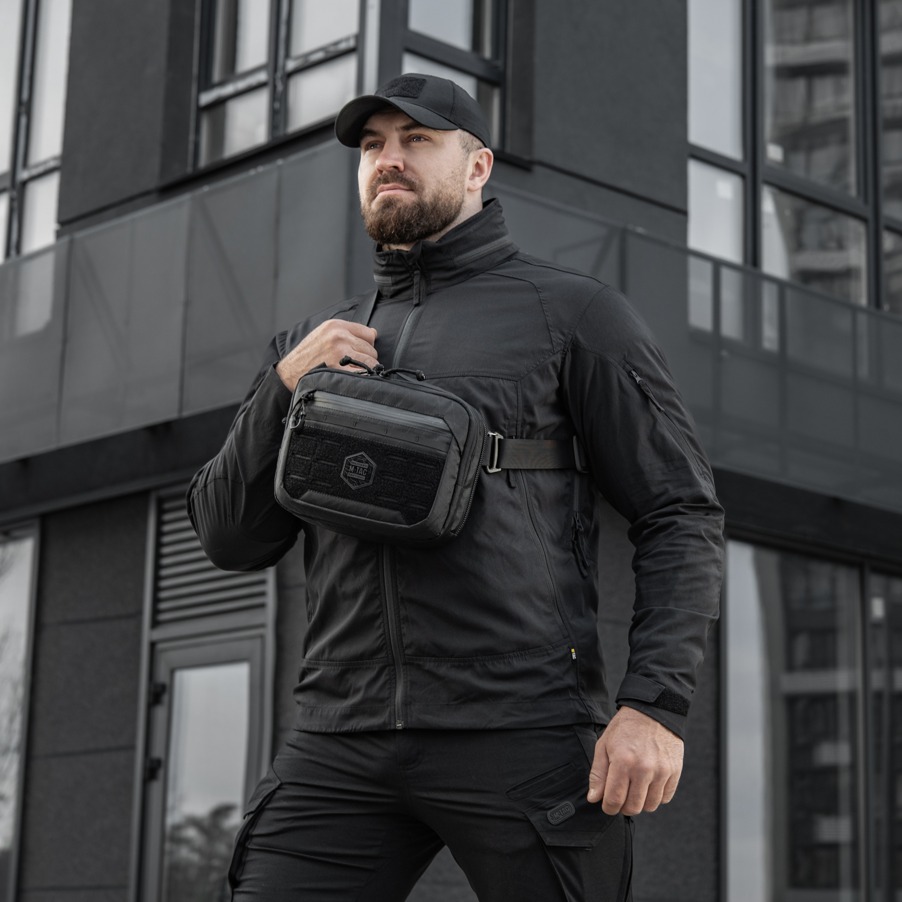 M-Tac сумка EDC Bag X-Pac Elite Black — 14