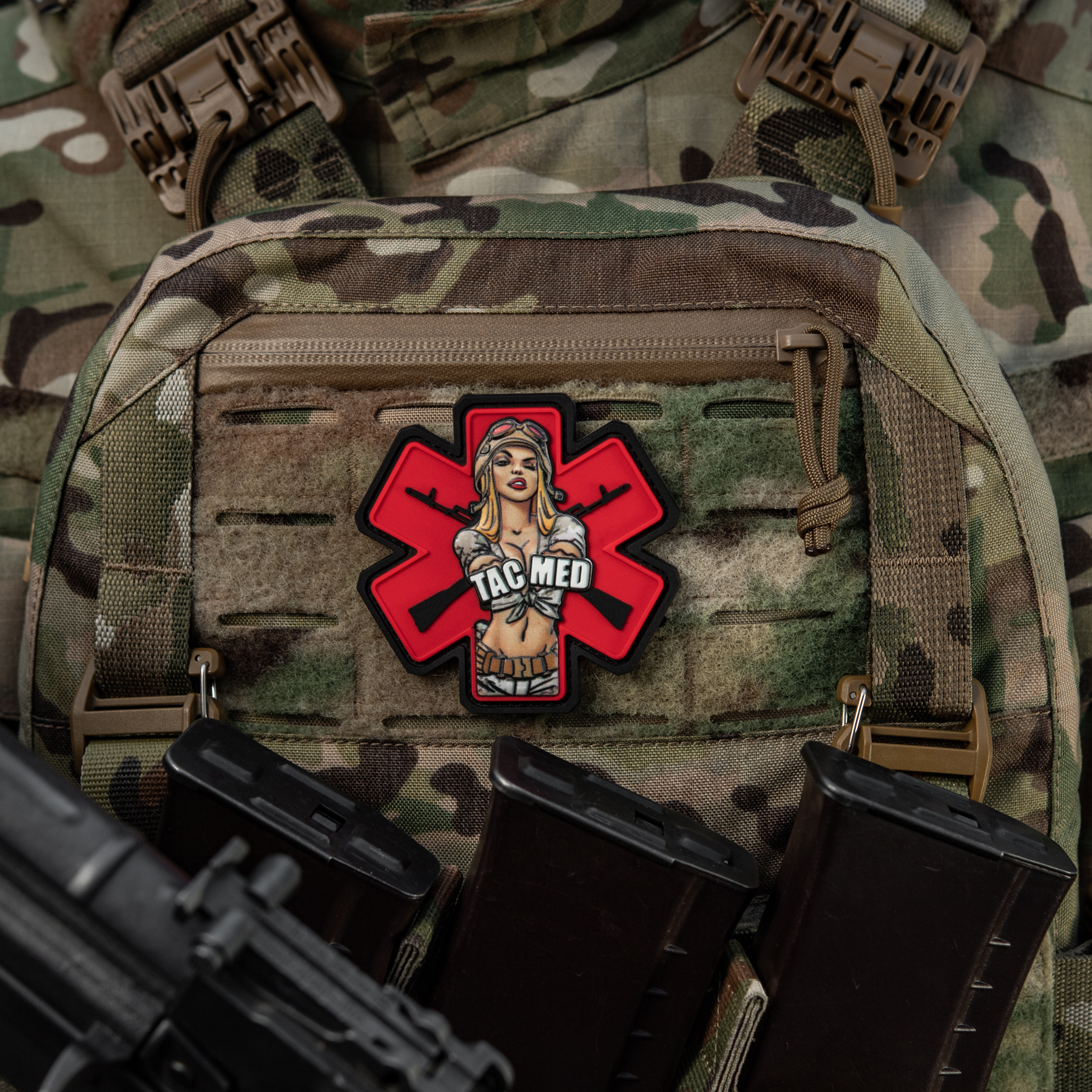M-Tac нашивка TacMed PVC MC — 10