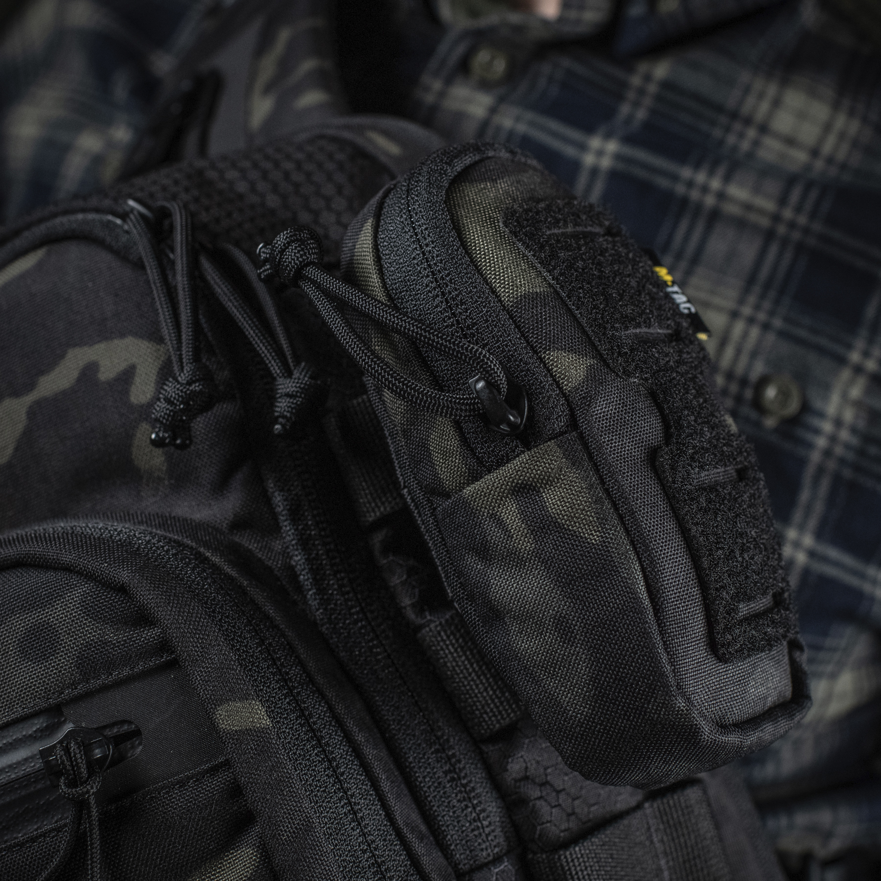 M-Tac подсумок утилитарный плечевой Elite Gen.II Multicam Black — 13