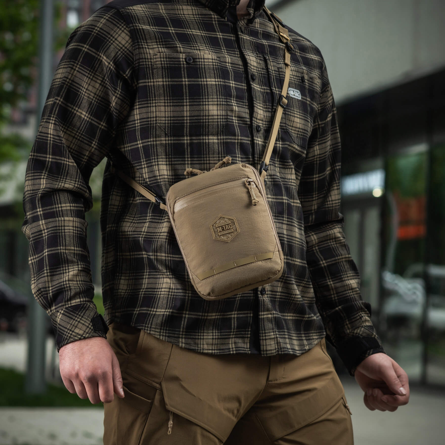 M-Tac сумка Pocket Bag Hardsling Lite-C Elite Coyote — 12