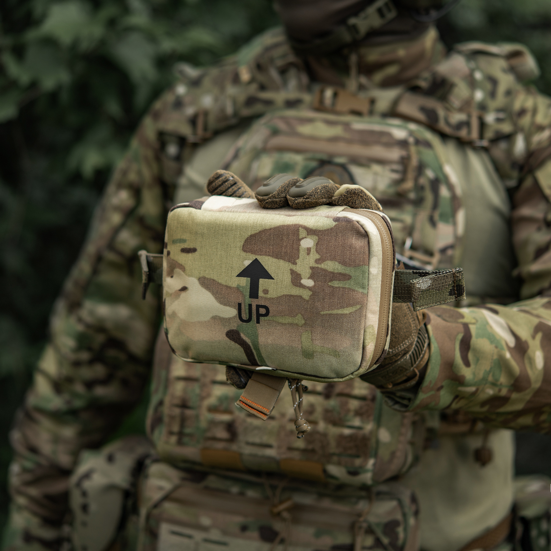 M-Tac подсумок медицинский горизонтальный Large Elite Multicam — 15