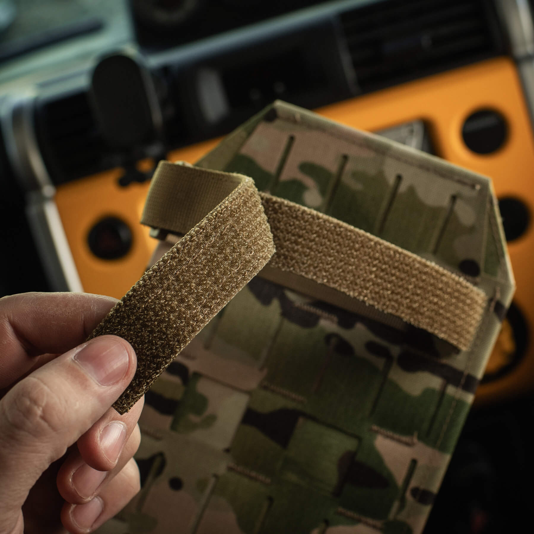 M-Tac велкро-панель на автомобильний солнцезащитный визор Elite Multicam — 18
