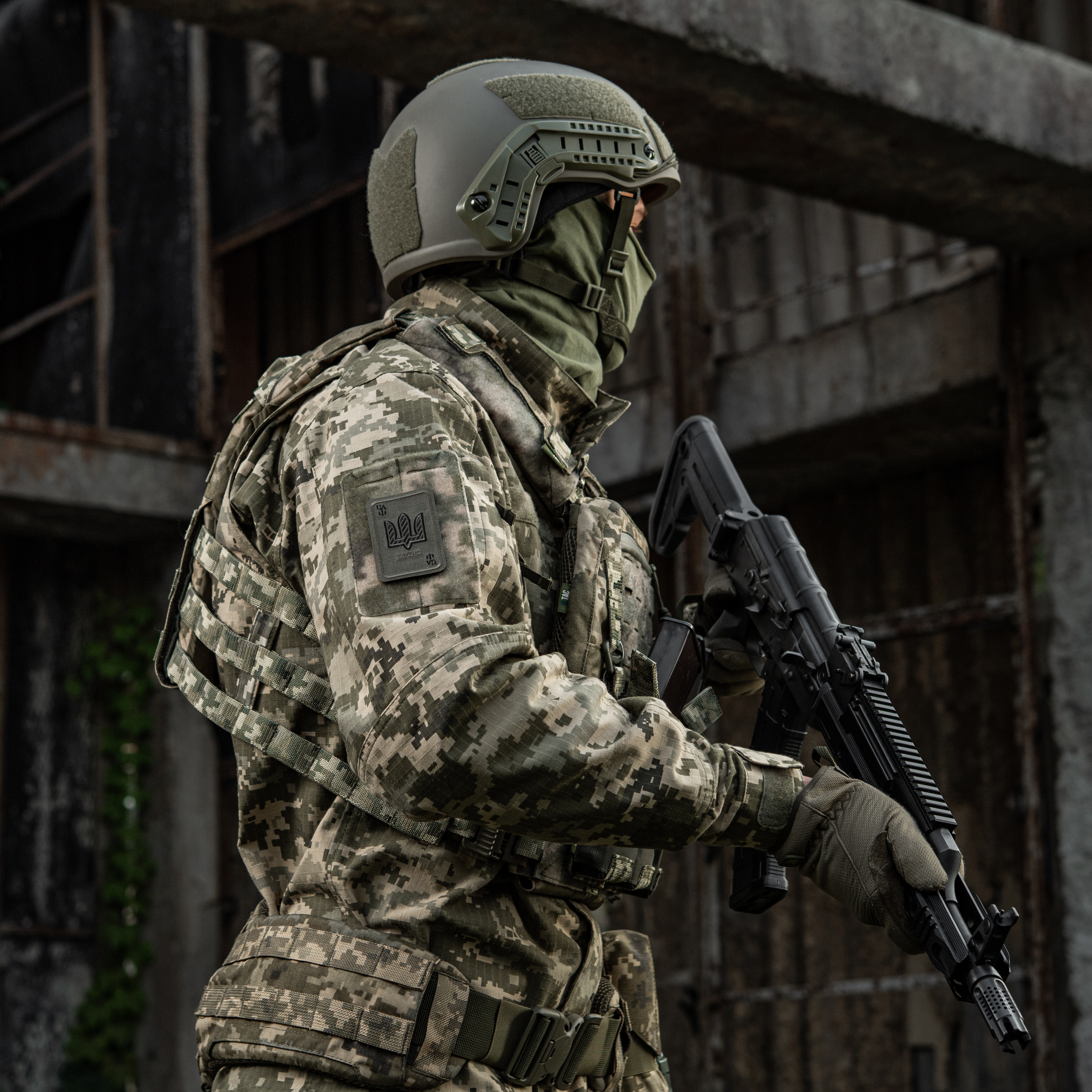 M-Tac нашивка Козирна карта (вишивка) Ranger Green — 9
