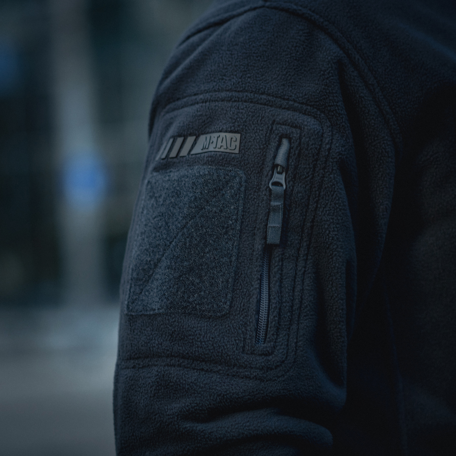 M-Tac куртка флисовая Windblock Division Gen.II Dark Navy Blue — 18