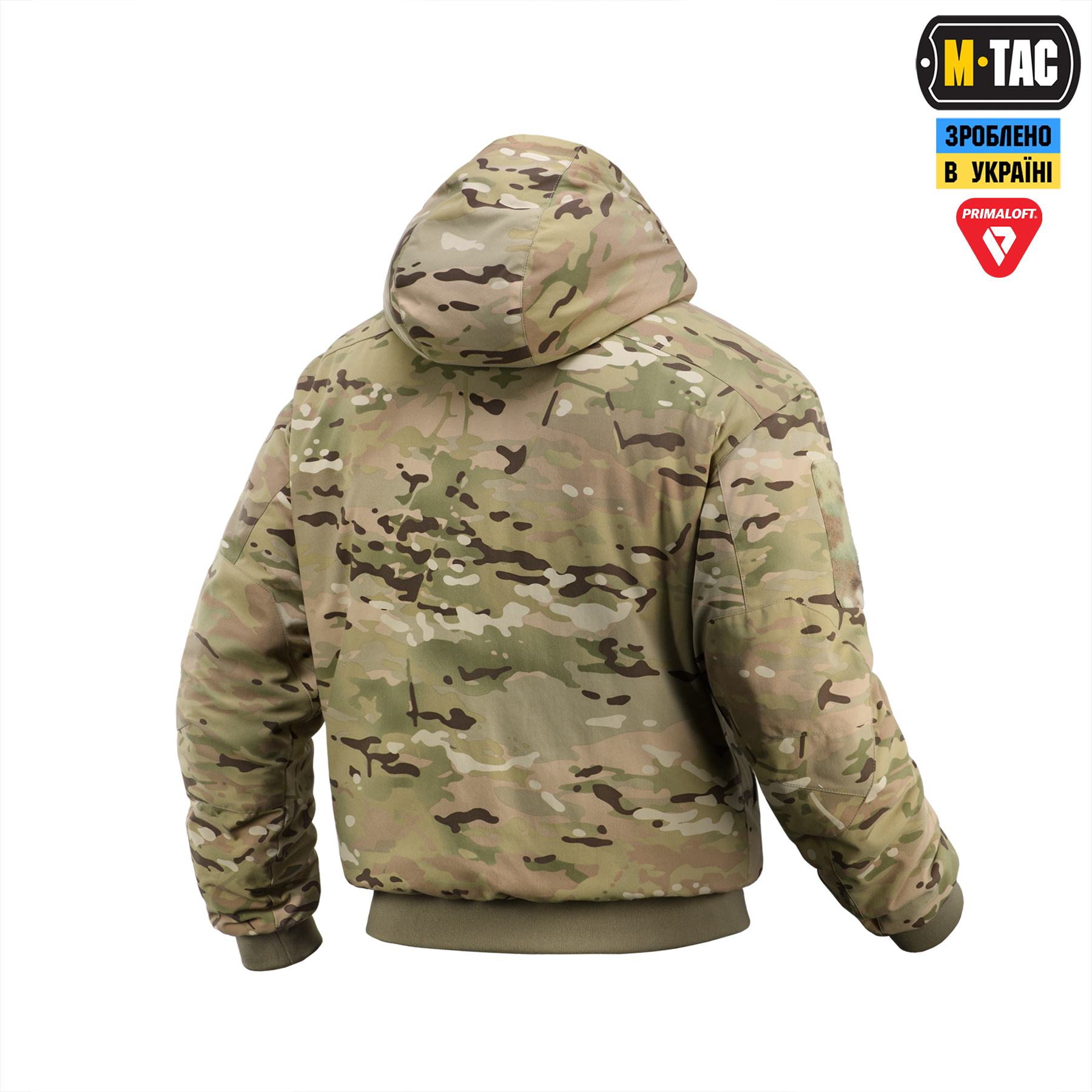 M-Tac куртка MA-1 Hooded Military Primaloft MC — 5