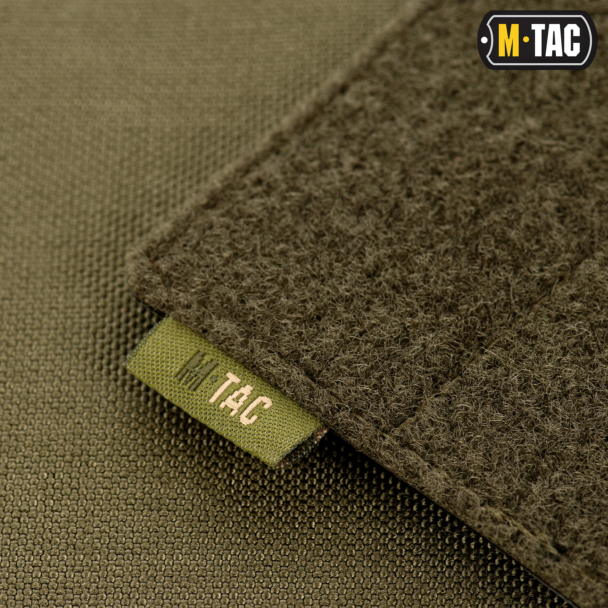 M-Tac панель для нашивок на MOLLE 120x85 Olive — 6