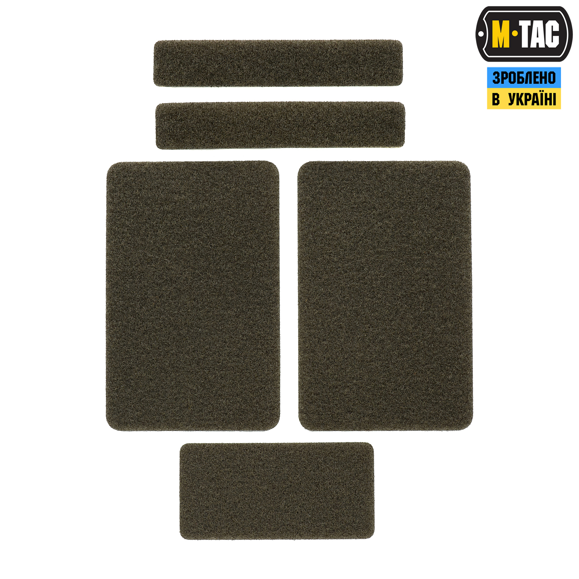M-Tac комплект липучек (5 шт) Dark Olive — 2