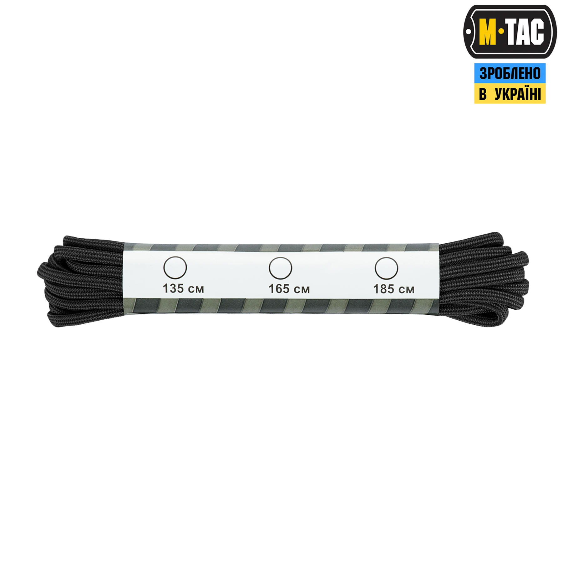 M-Tac шнурки Type 3 Black — 3