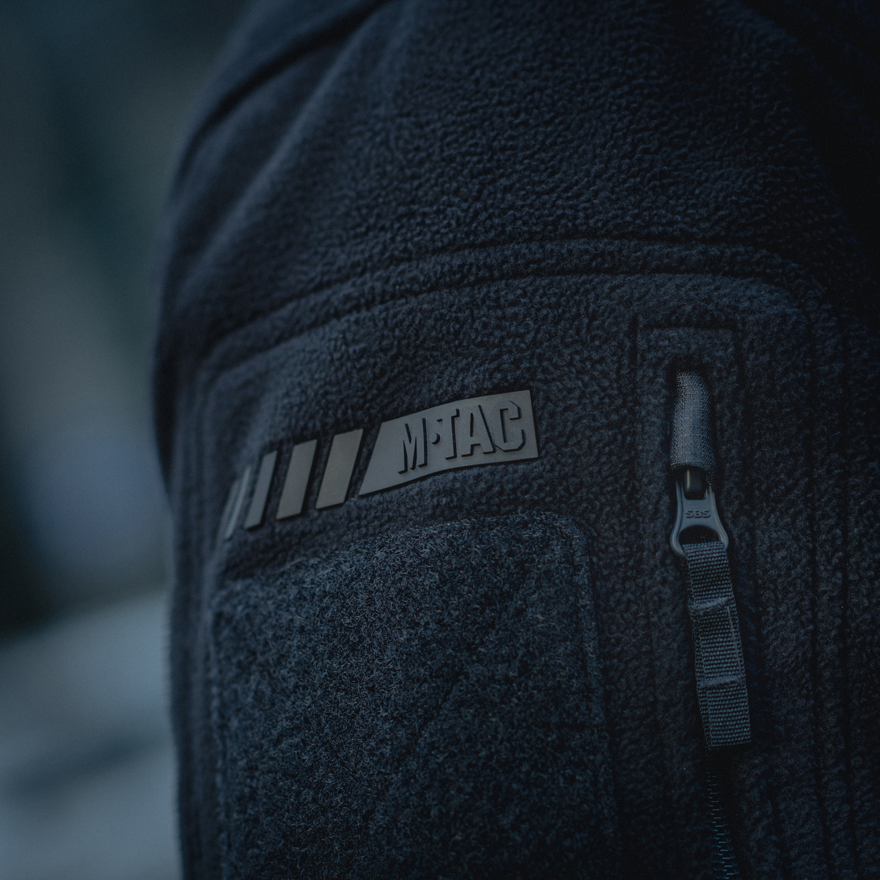 M-Tac куртка флисовая Windblock Division Gen.II Dark Navy Blue — 19