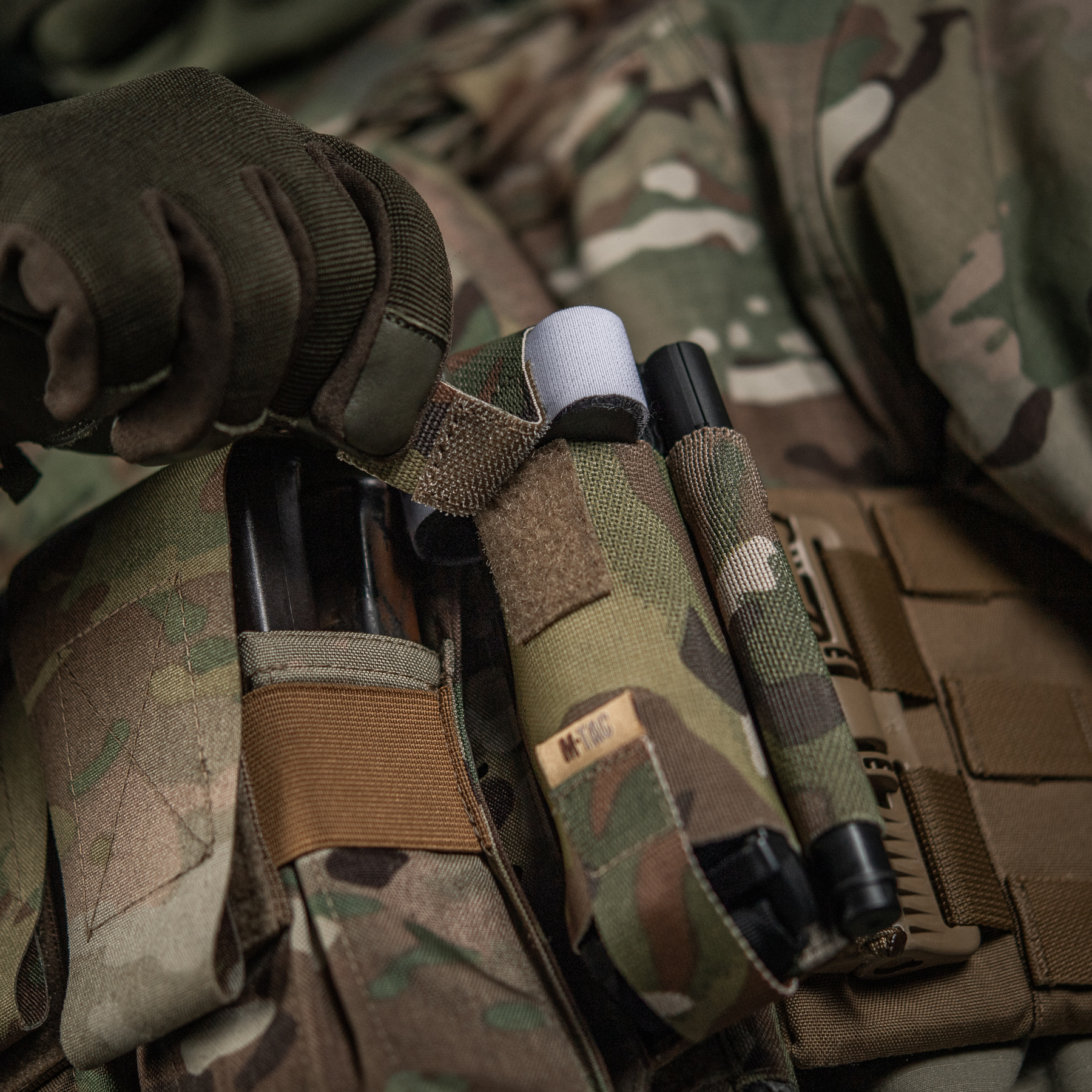 M-Tac подсумок для турникета эластичный на липучке Gen.III Multicam — 19