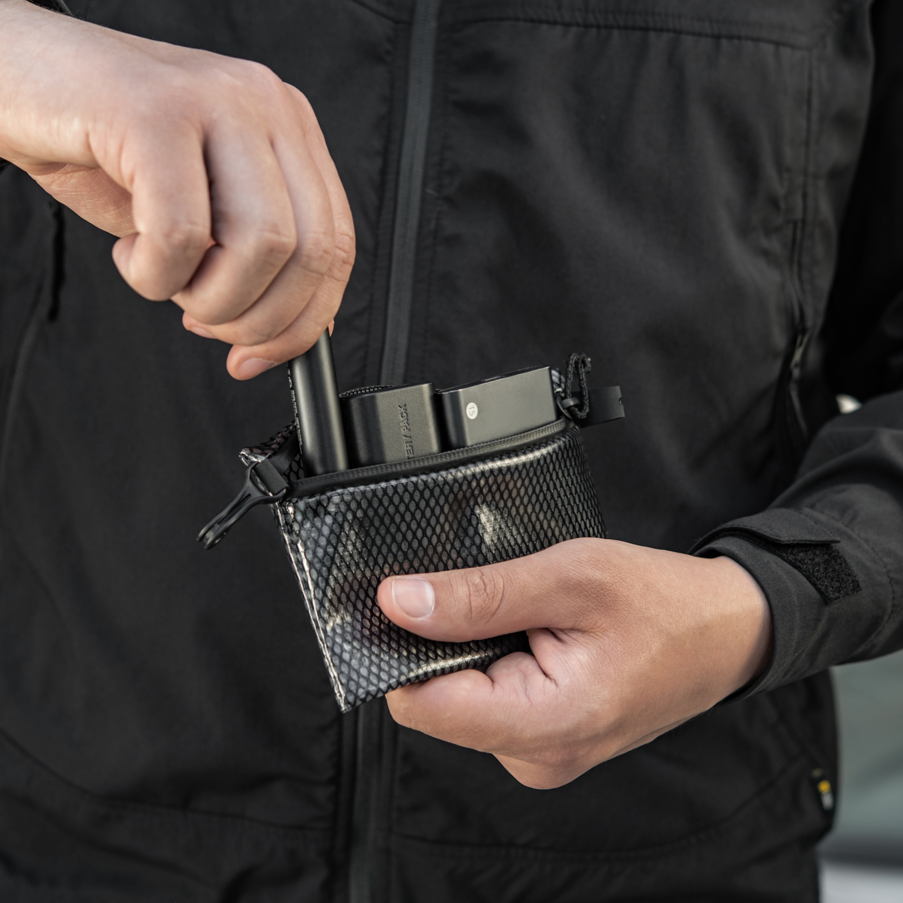 M-Tac комплект органайзеров Zip Pocket Set Elite Black — 18
