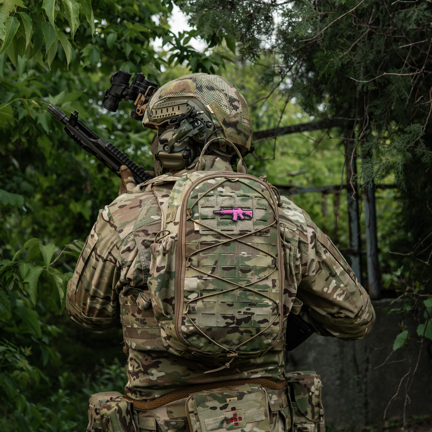 M-Tac нашивка M4A1 3D PVC Pink — 16