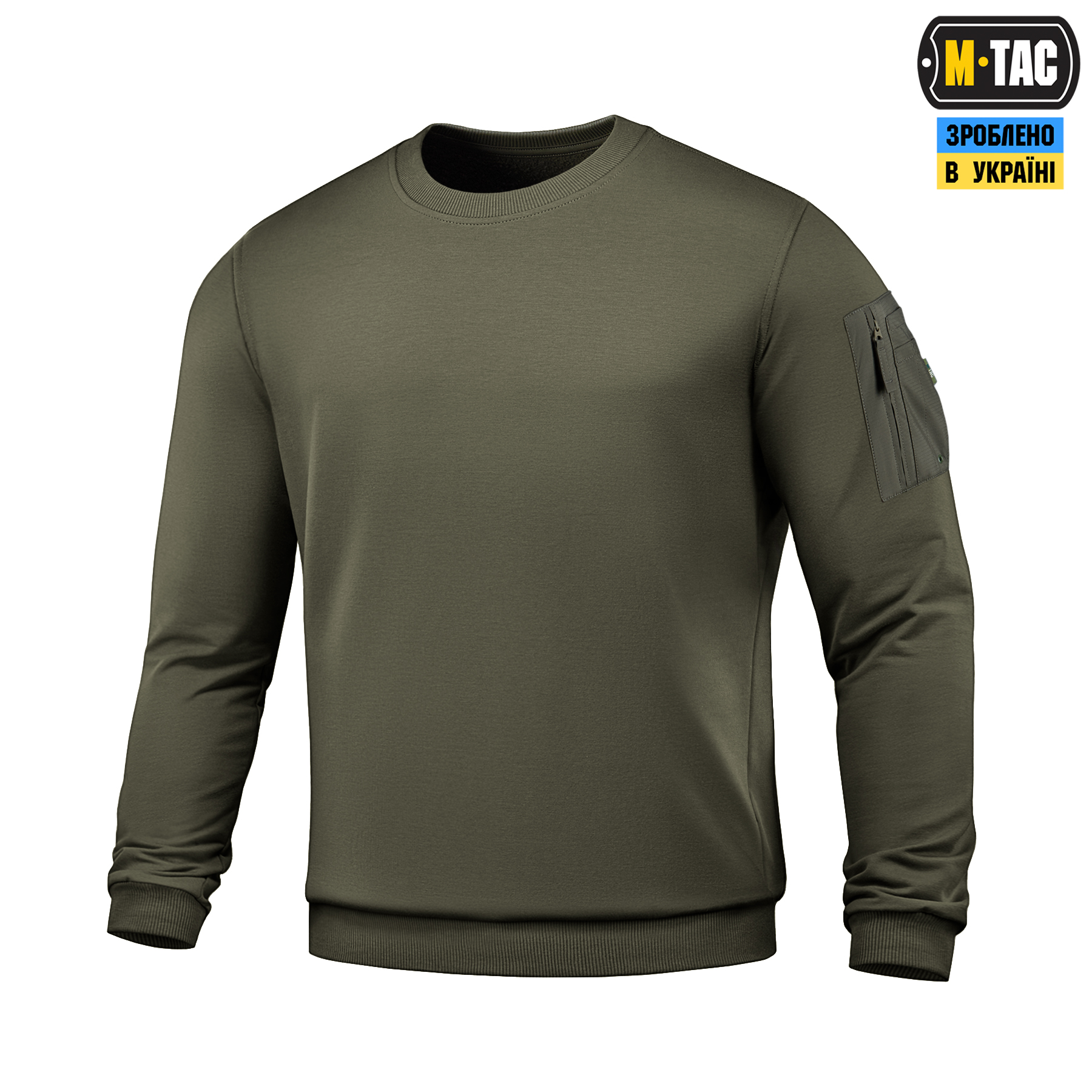 M-Tac свитшот Nylon Pocket Cotton Hard Ranger Green — 2