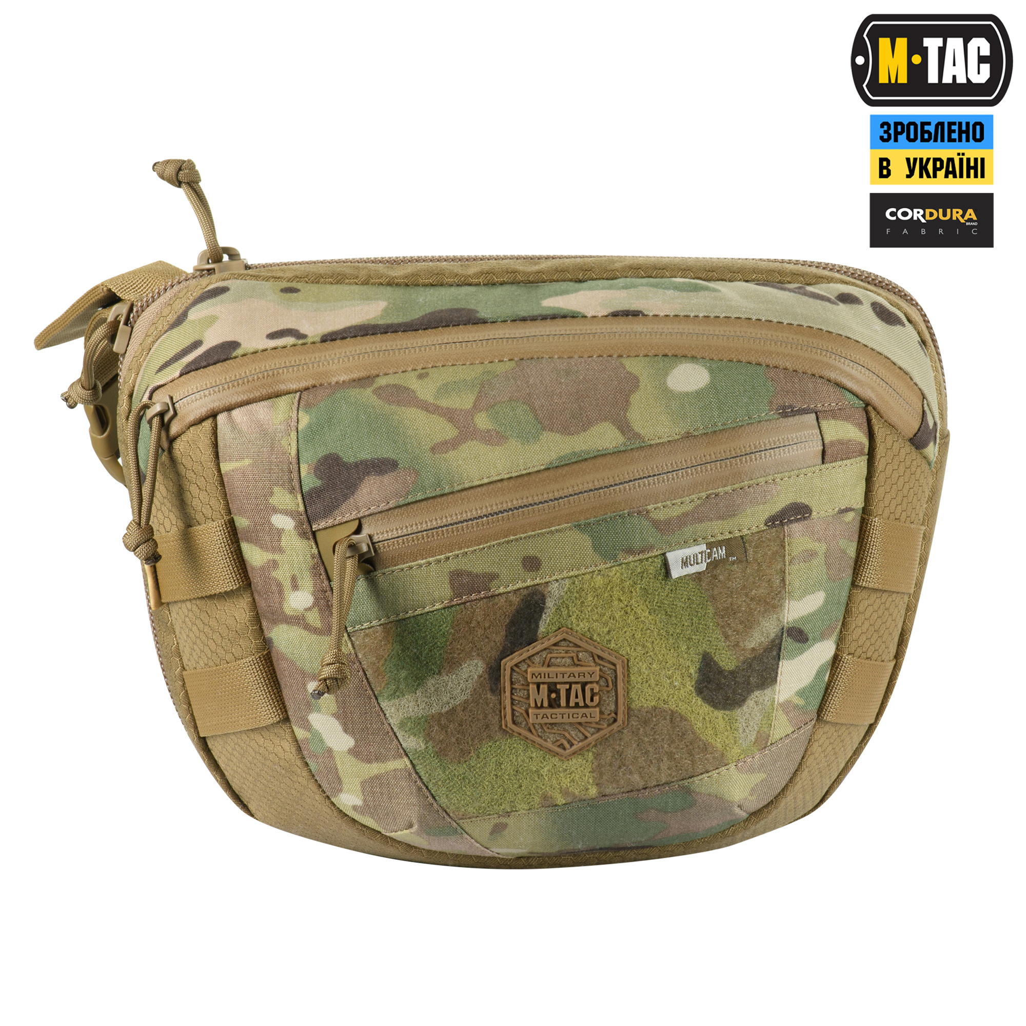 M-Tac сумка Sphaera Hex Hardsling Bag Large с липучкой Elite Multicam/Coyote — 4