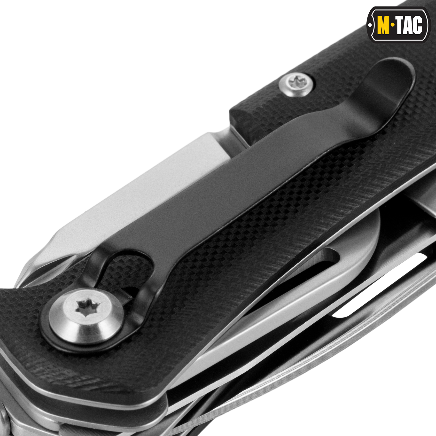 M-Tac нож складной Type 9 (6 инструментов) Black/Steel — 15