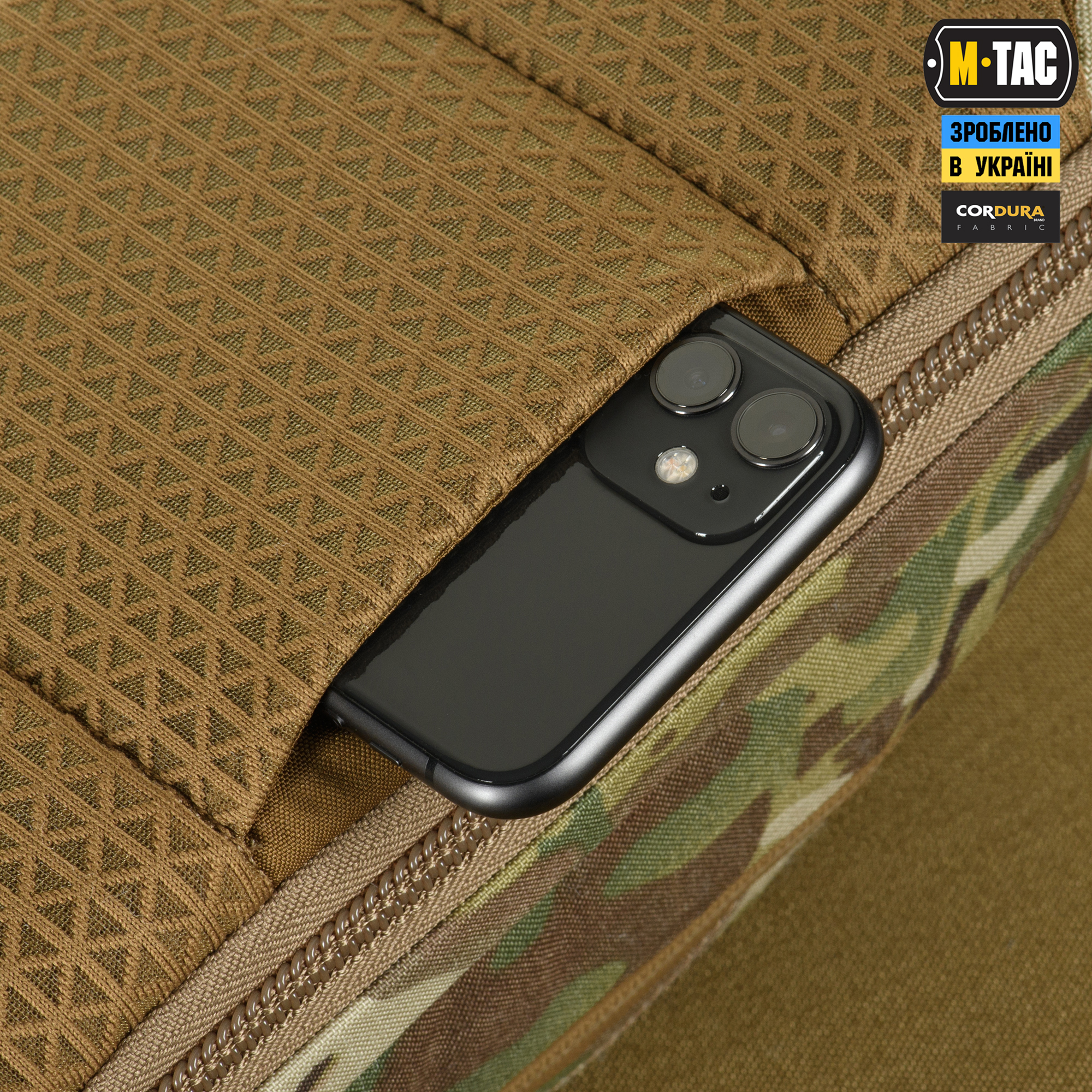 M-Tac сумка Sphaera Hardsling Bag Large с липучкой Elite Multicam — 5