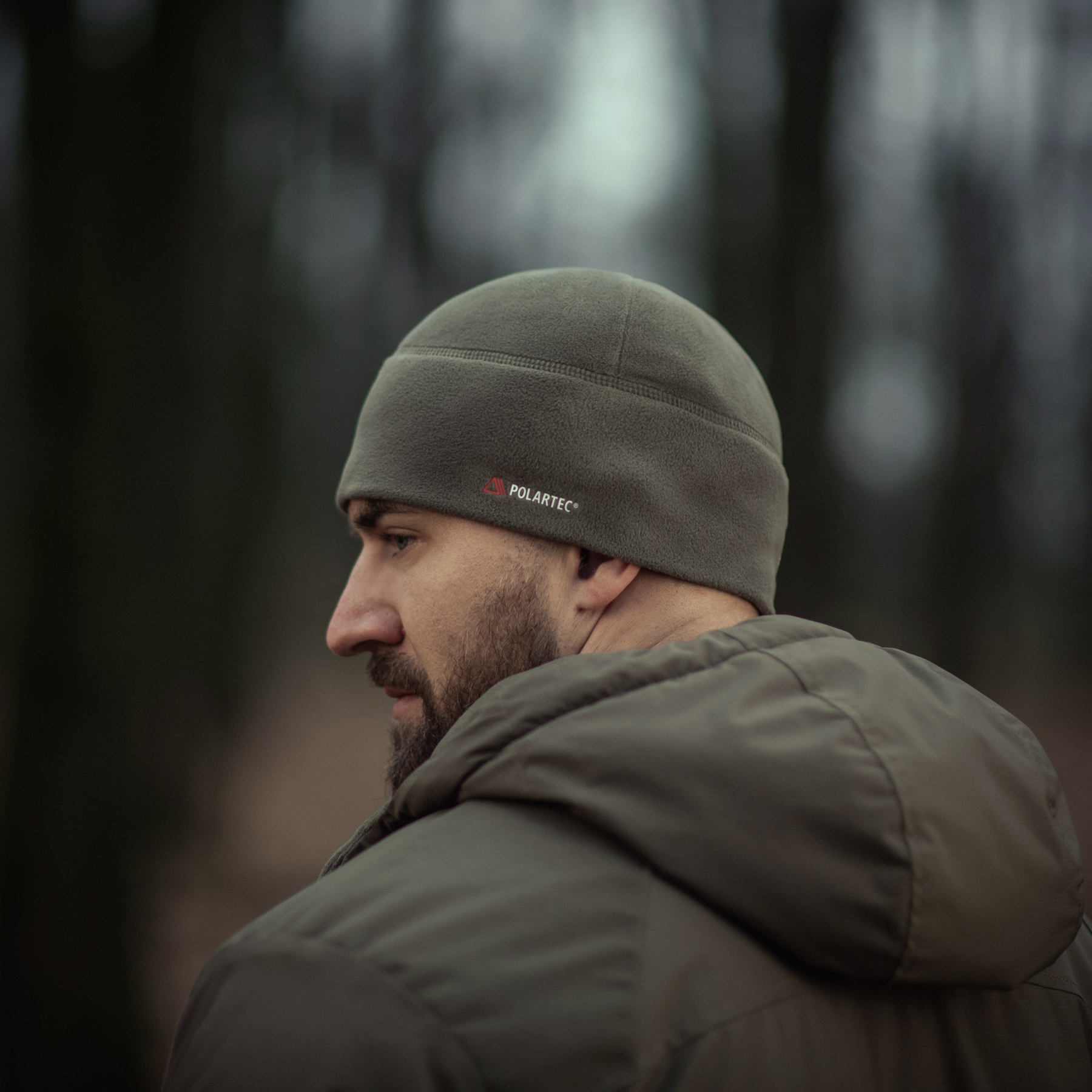 M-Tac шапка Watch Cap флис Light Polartec Dark Olive — 13